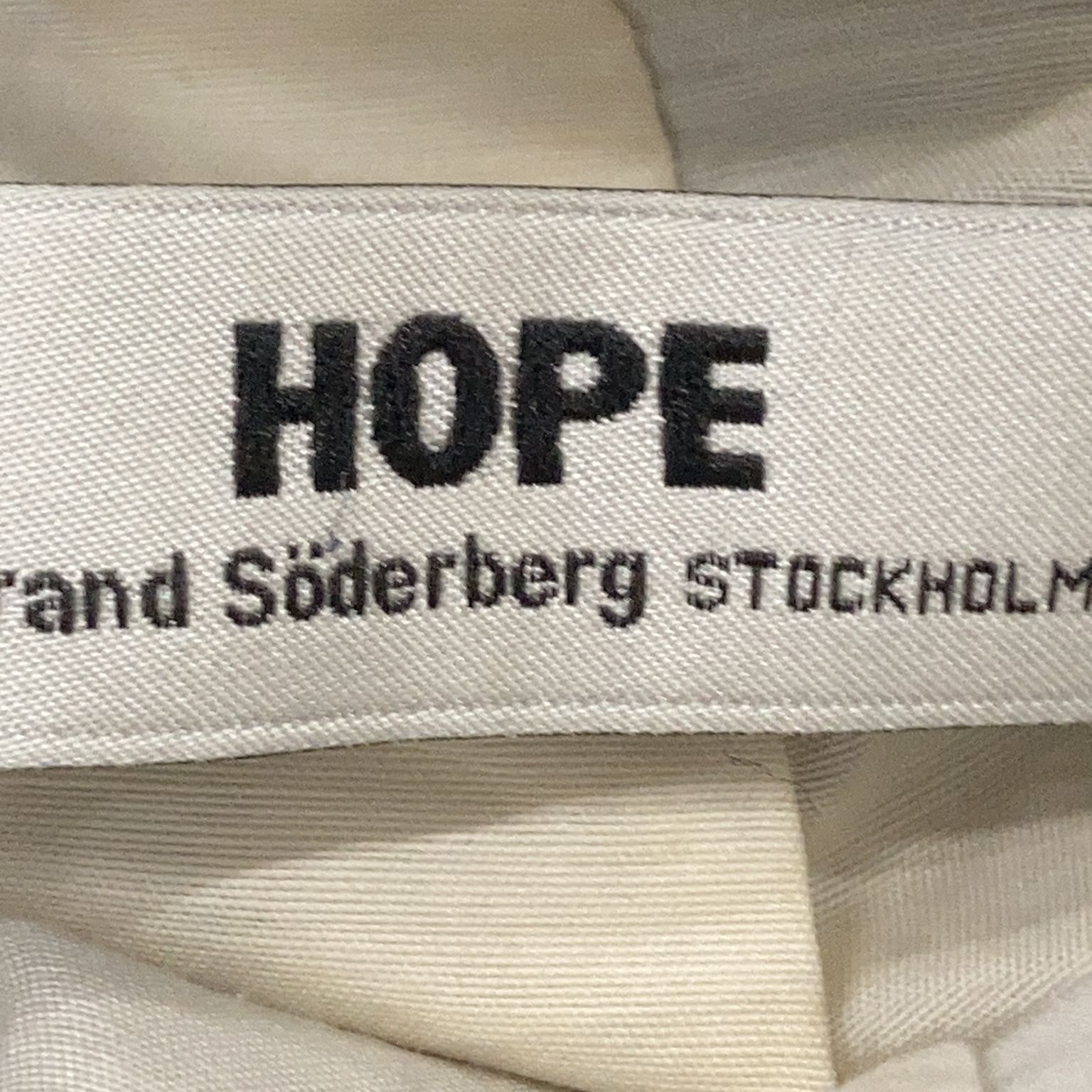 HOPE by Ringstrand Söderberg