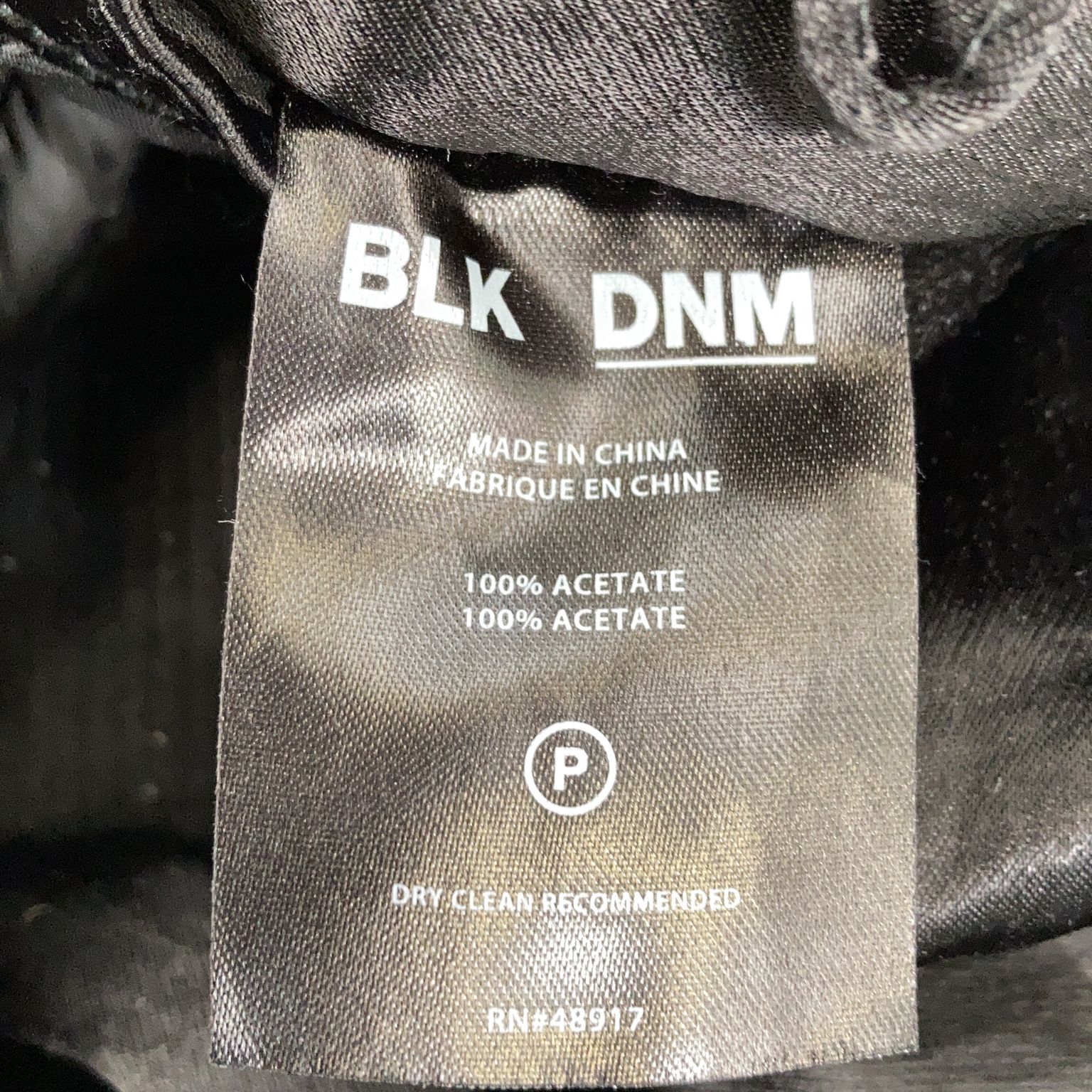 BLK DNM