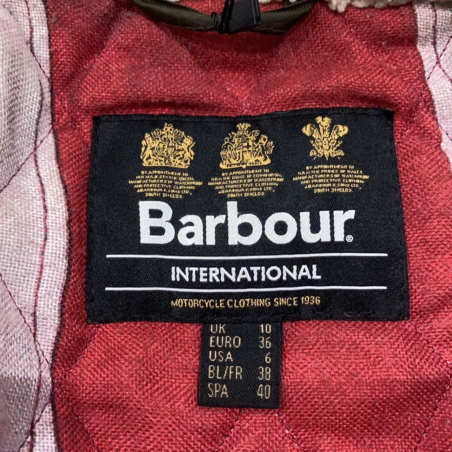 Barbour international