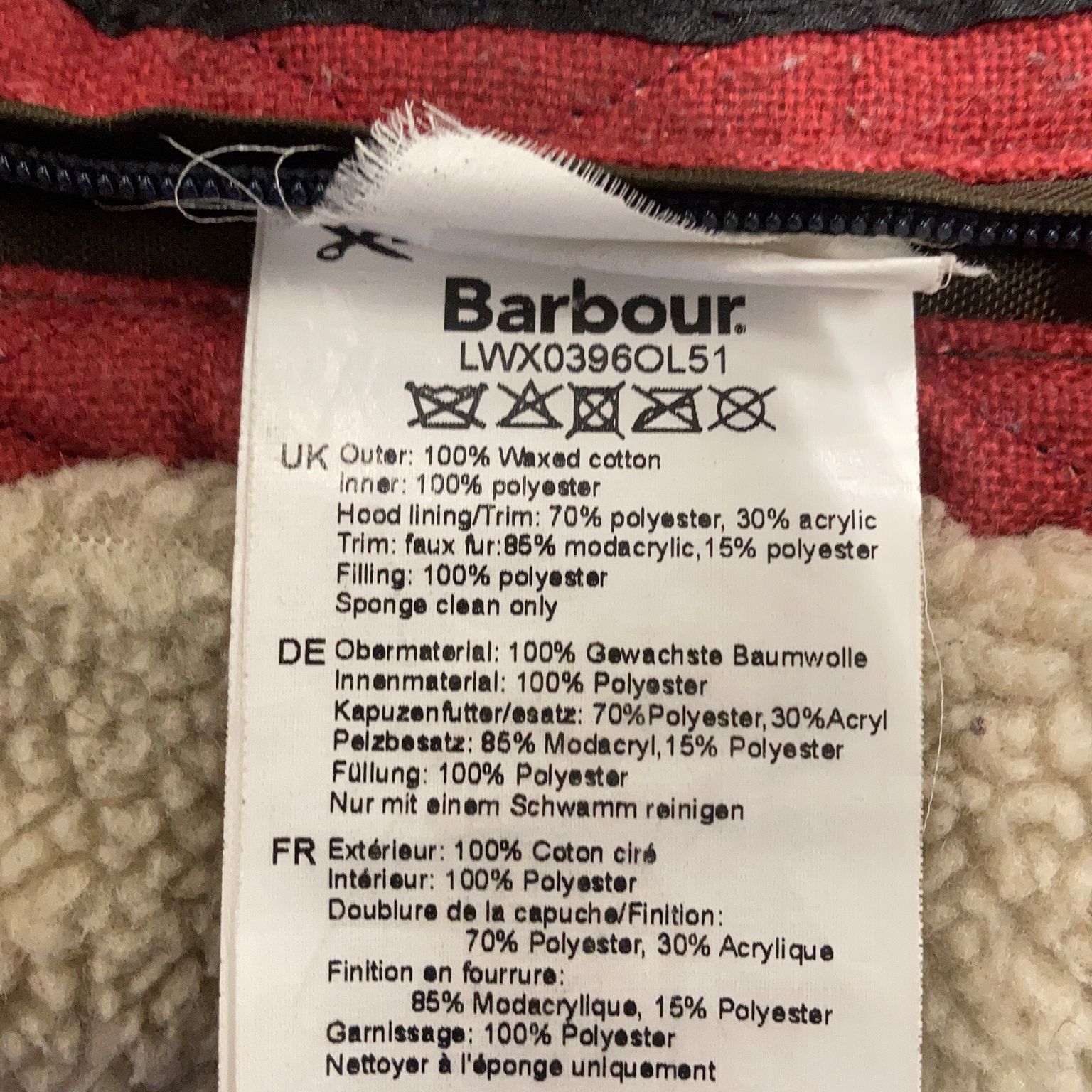 Barbour international