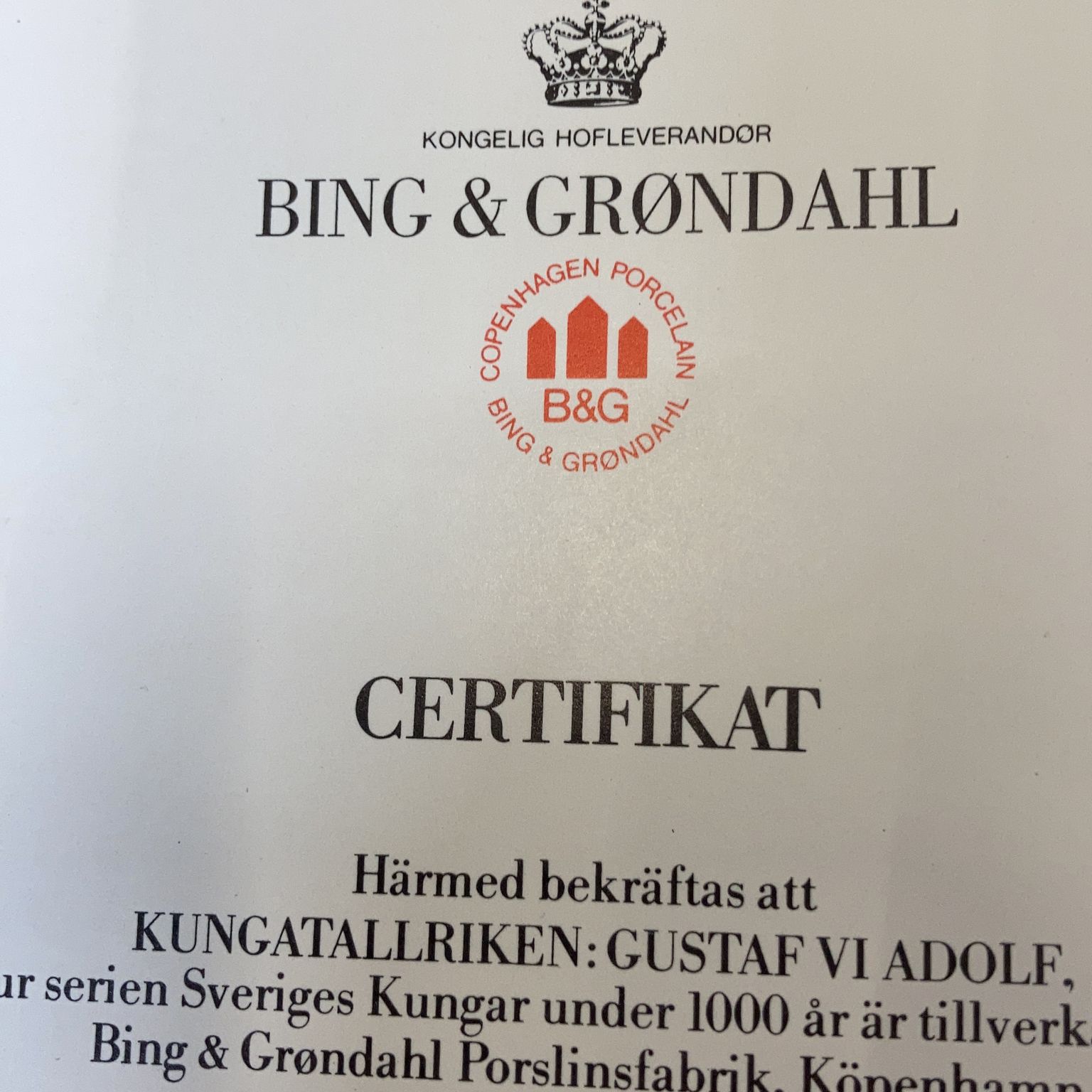 Bing  Gröndahl