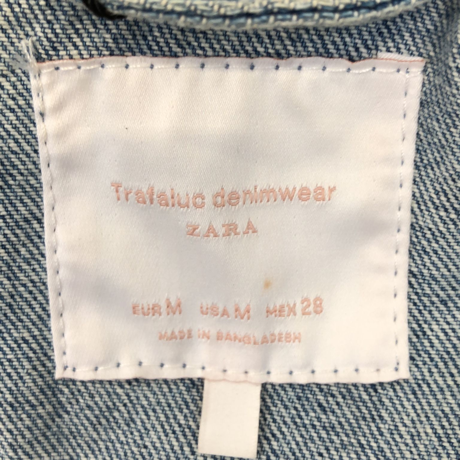 Zara Trafaluc Denim Wear