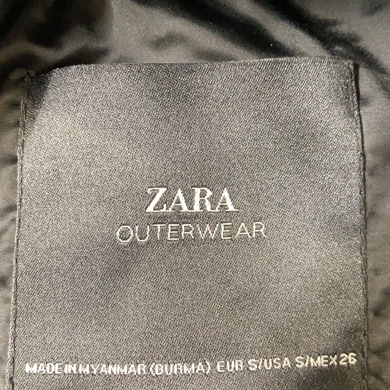 Zara Outerwear