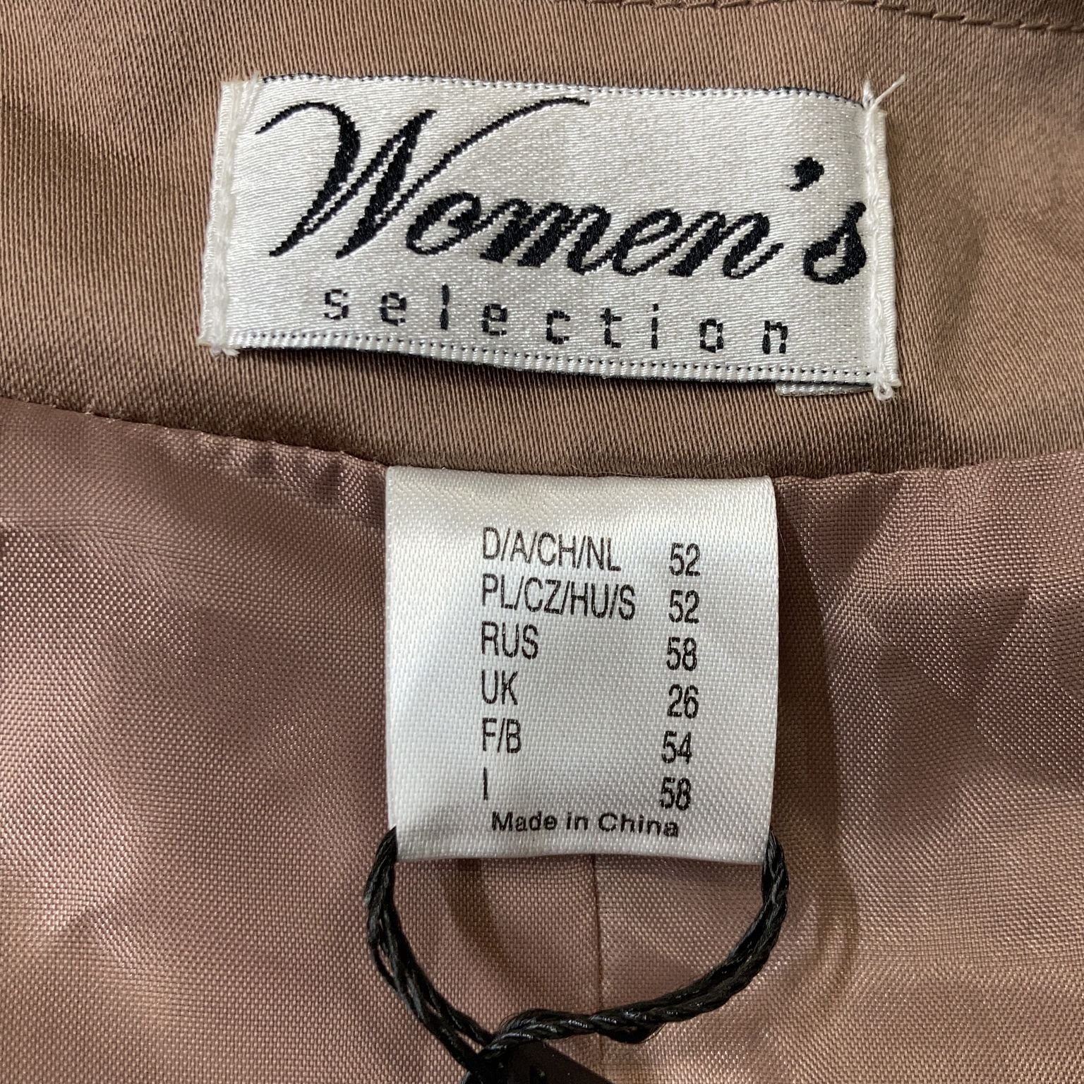 Women's Selection