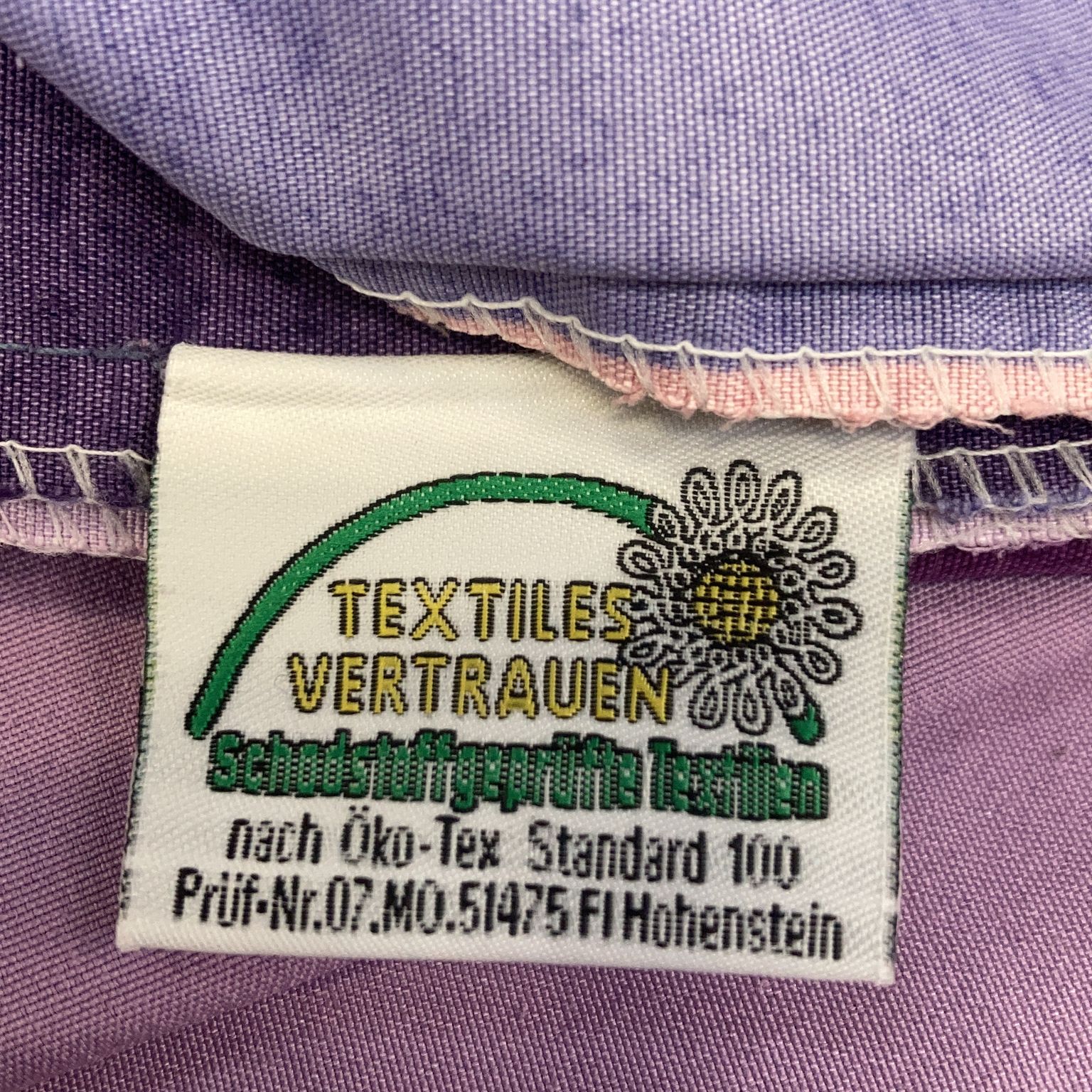 Textiles Vertrauen