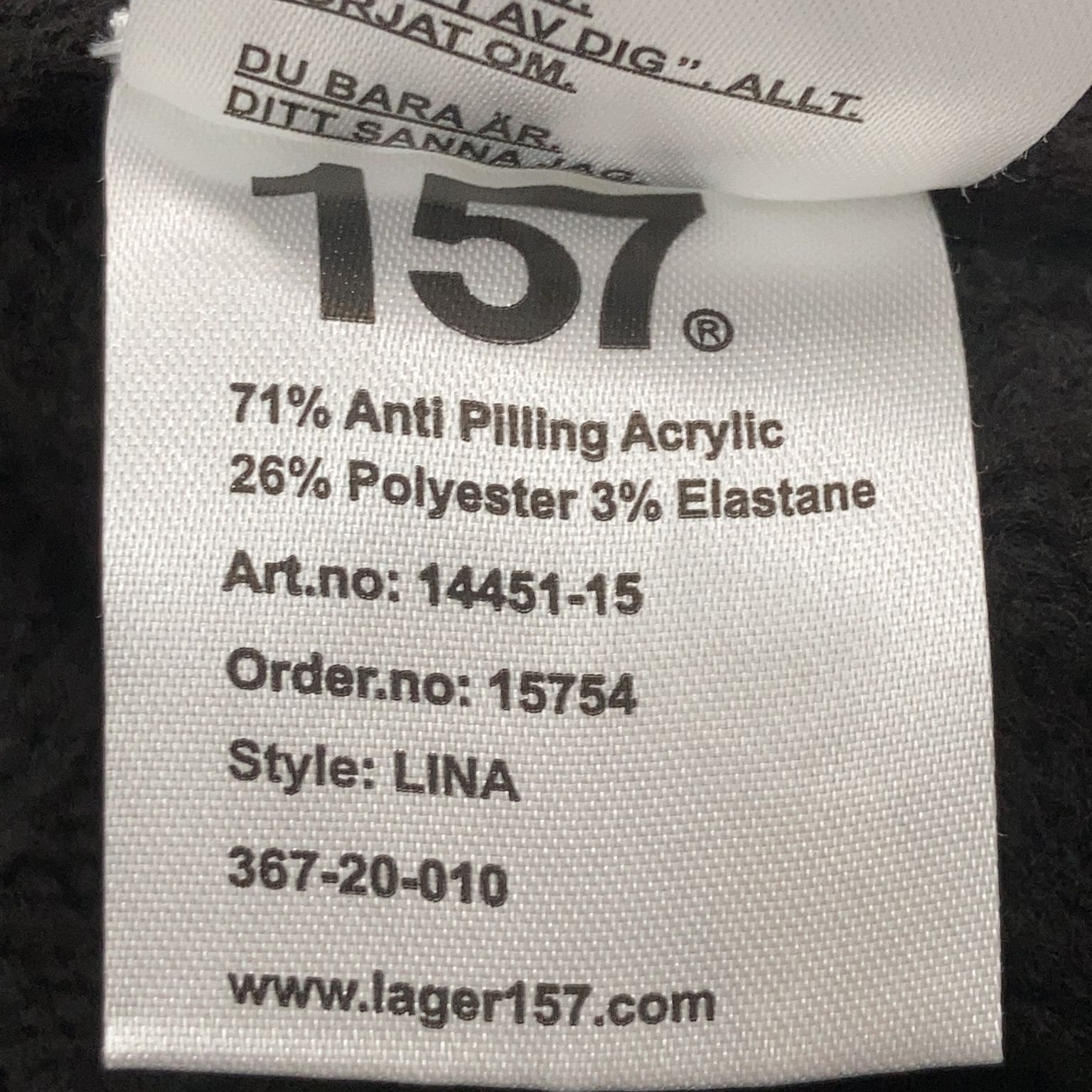 Lager 157