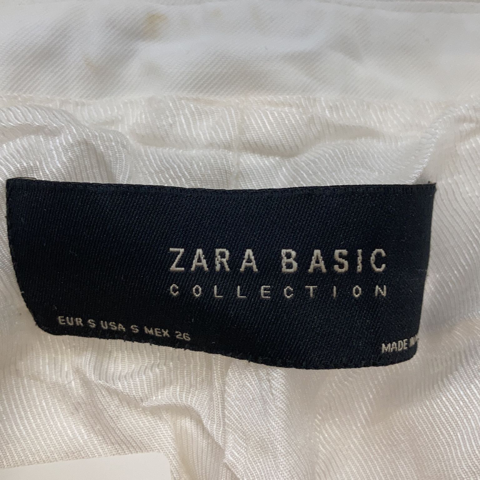 Zara Basic Collection