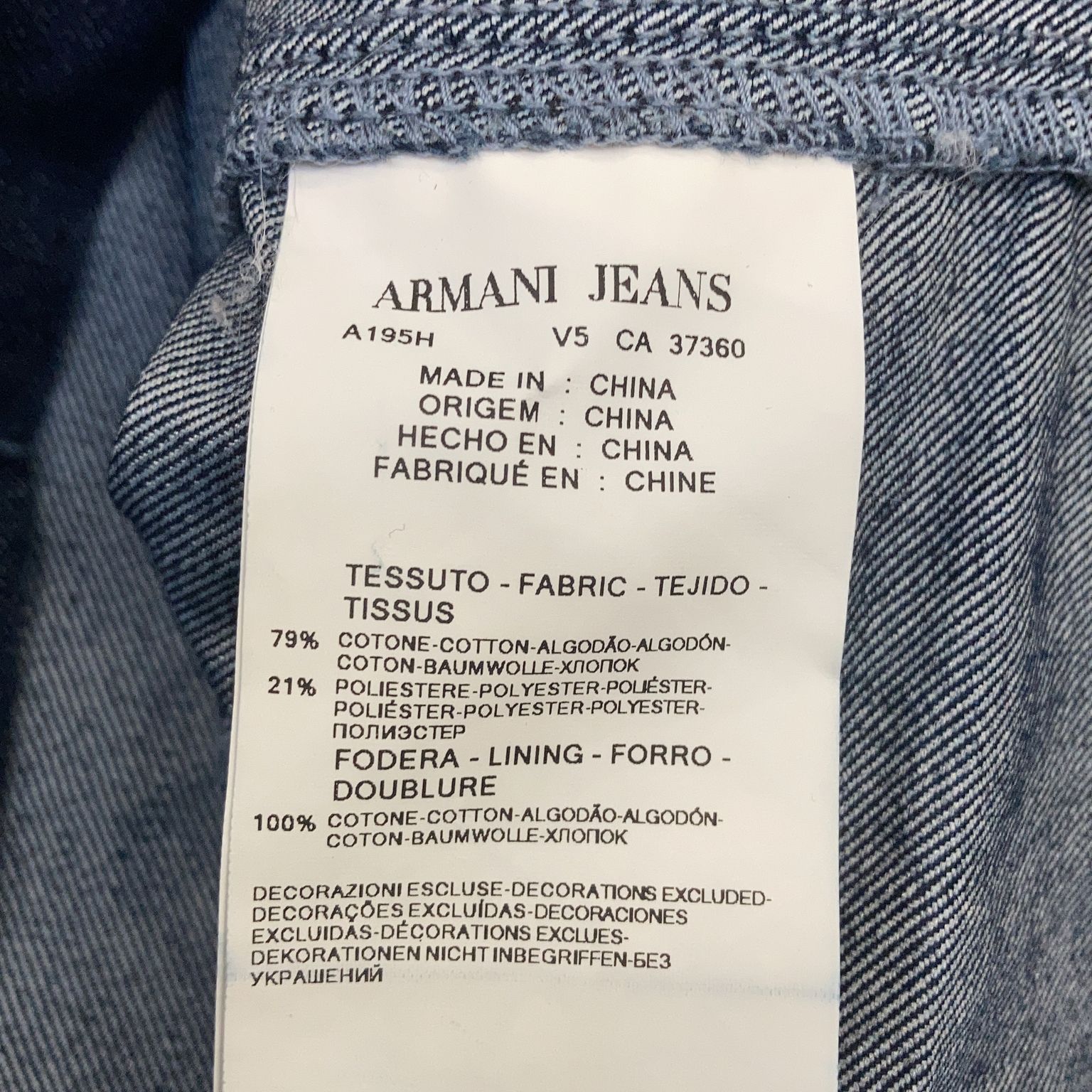 Armani Jeans