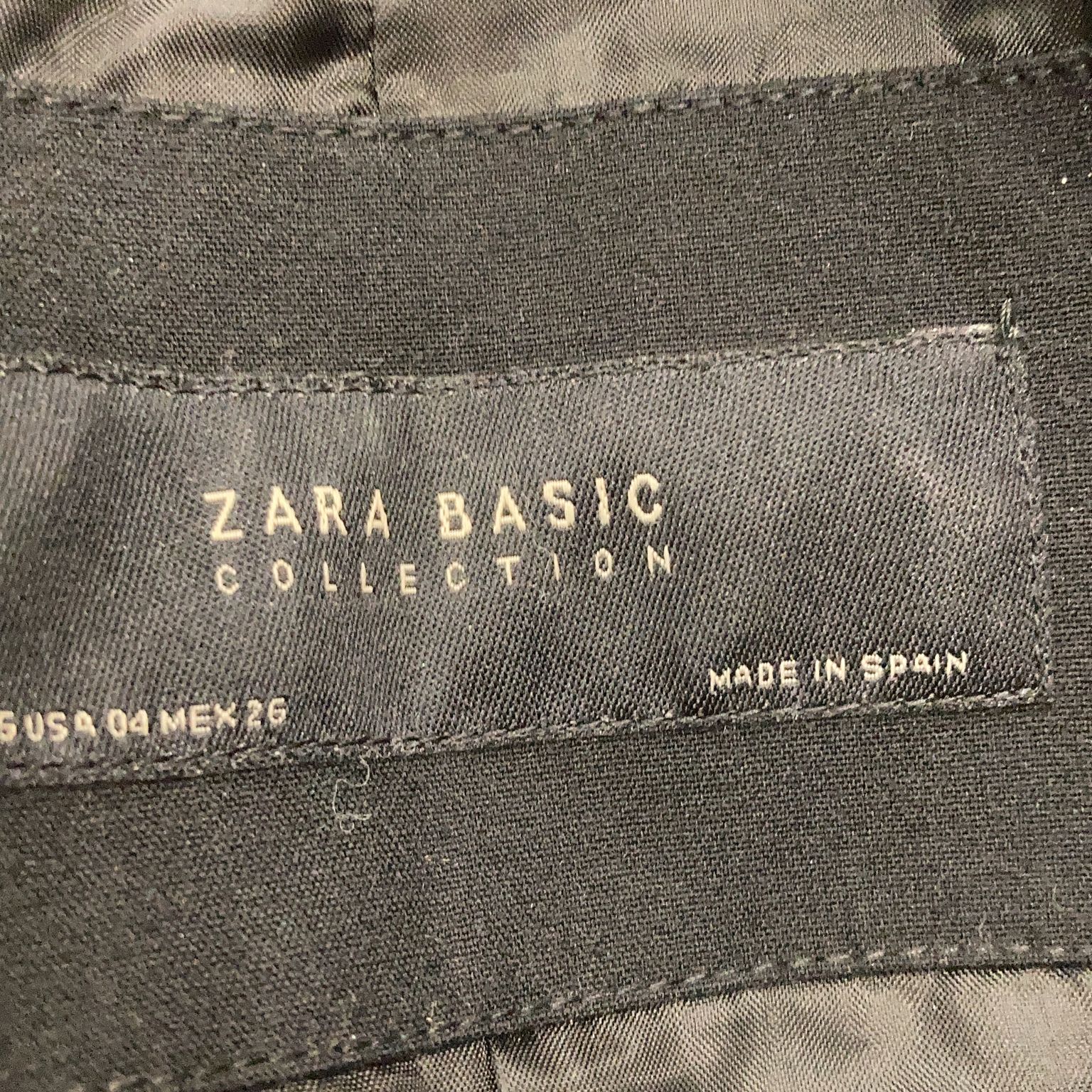 Zara Basic Collection