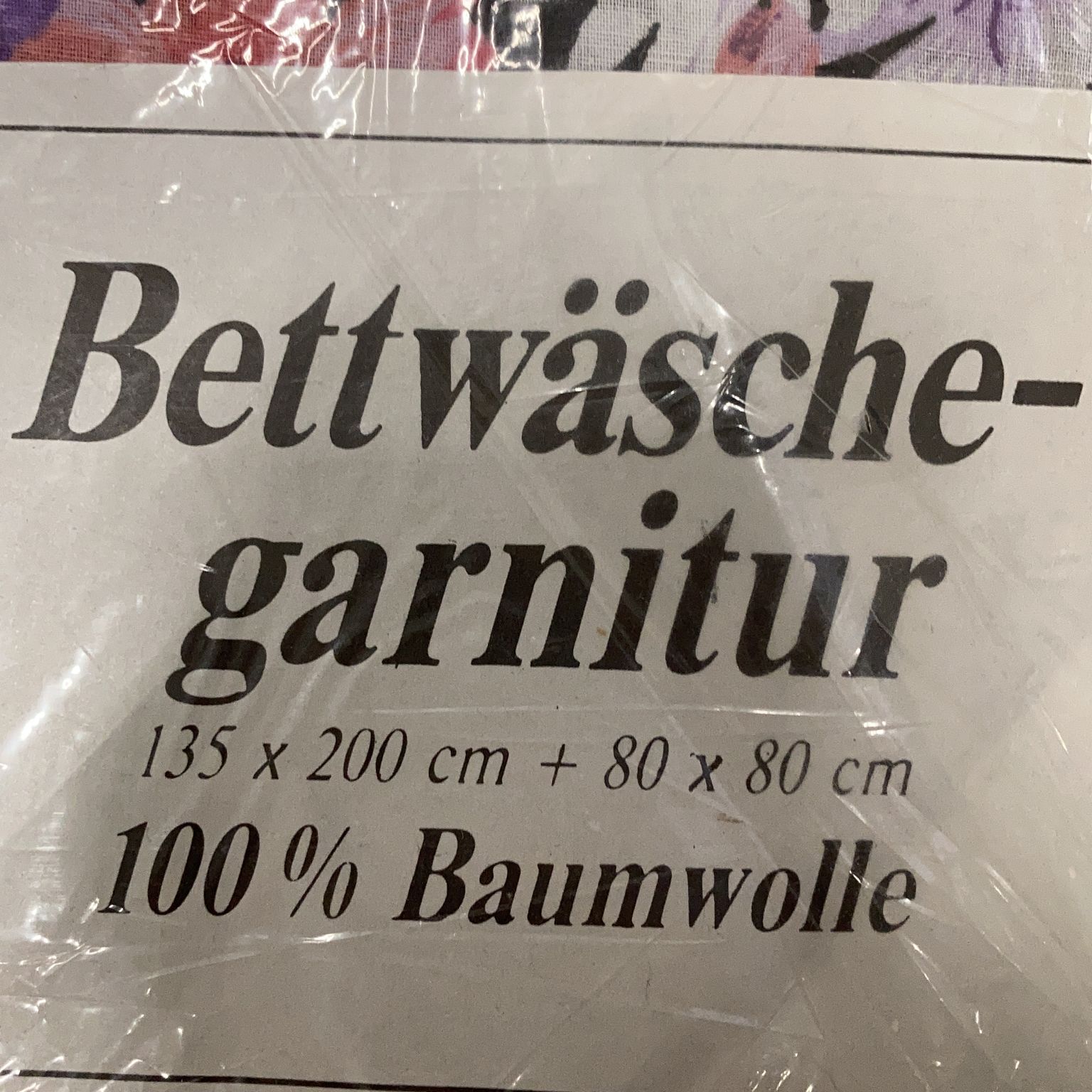 Bettwasche