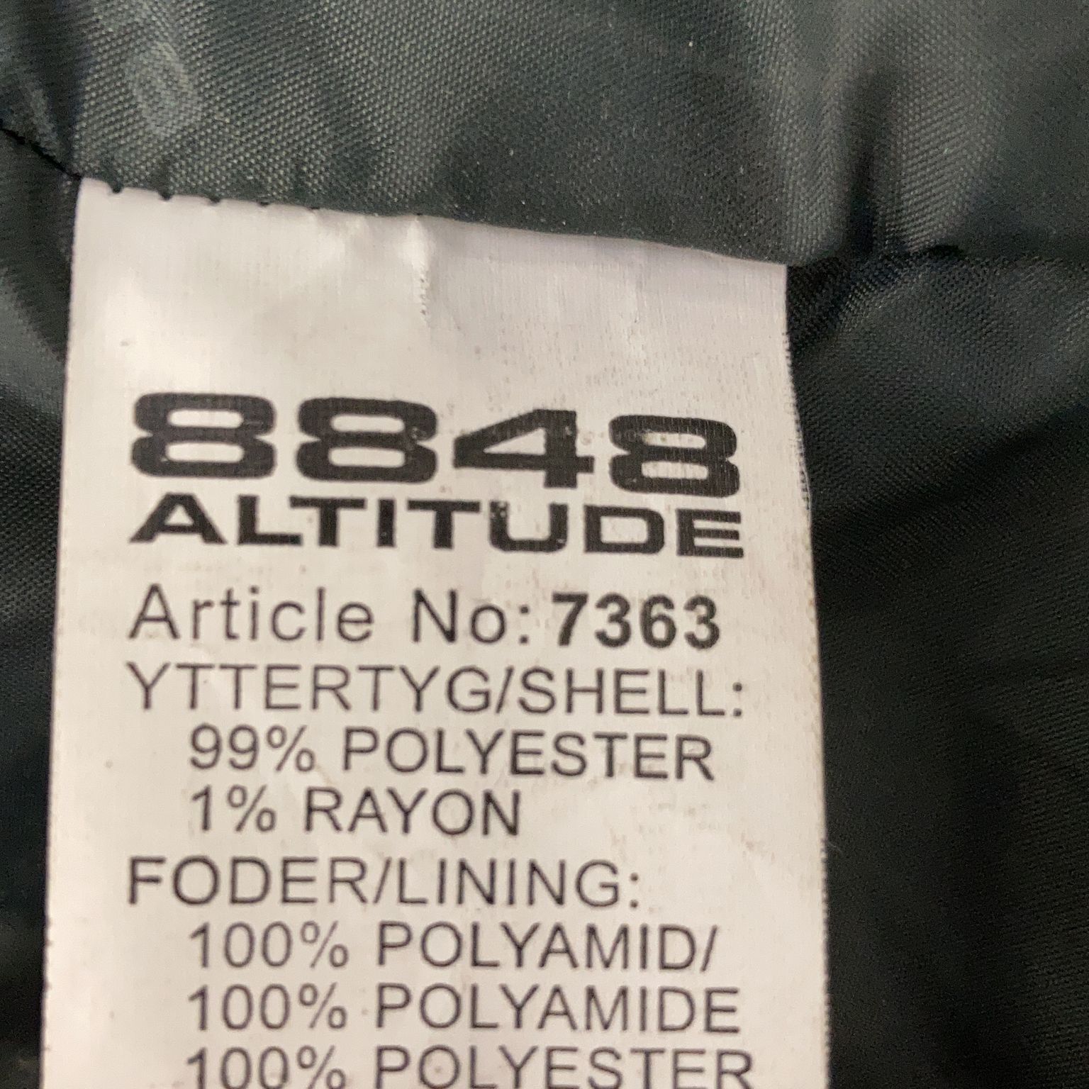 8848 Altitude