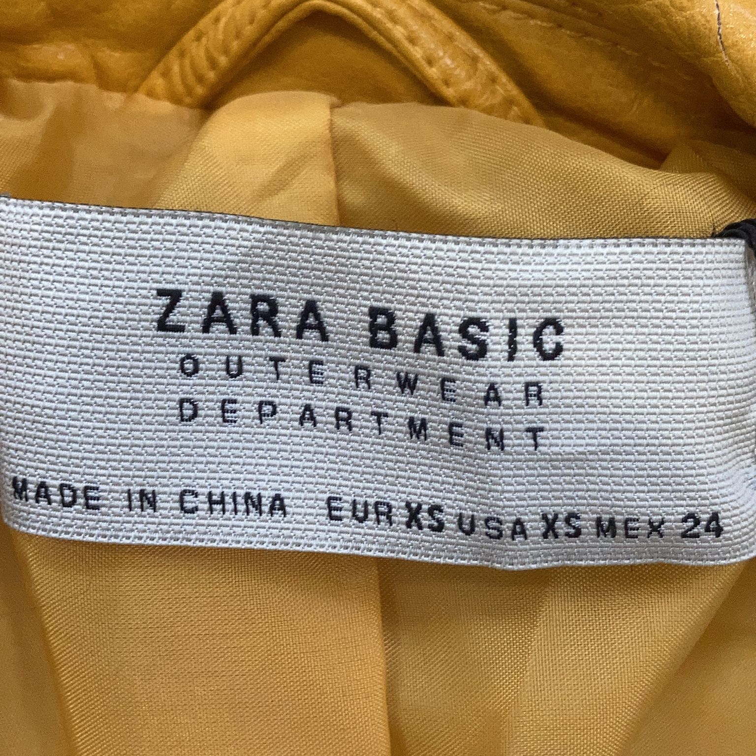 Zara Basic Outerwear