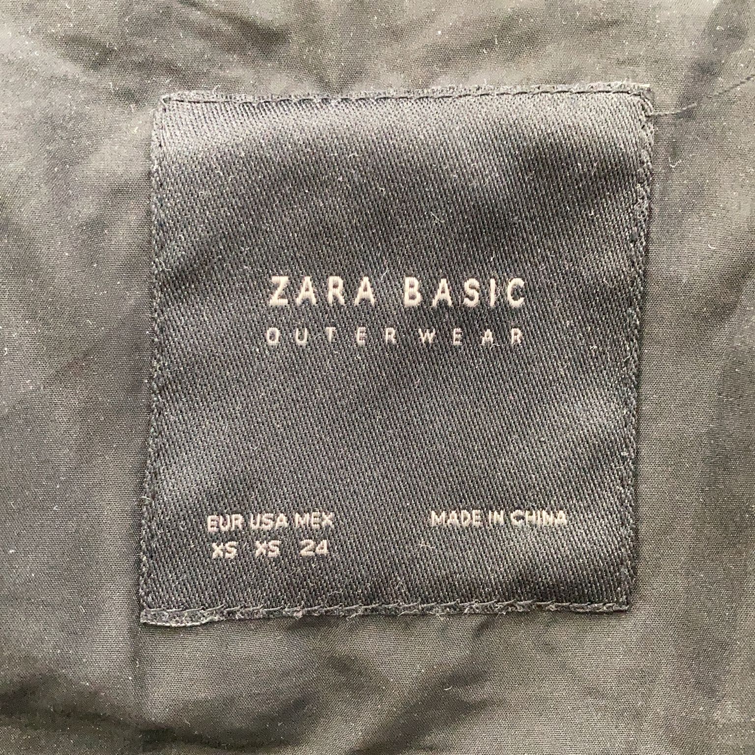 Zara Basic Outerwear