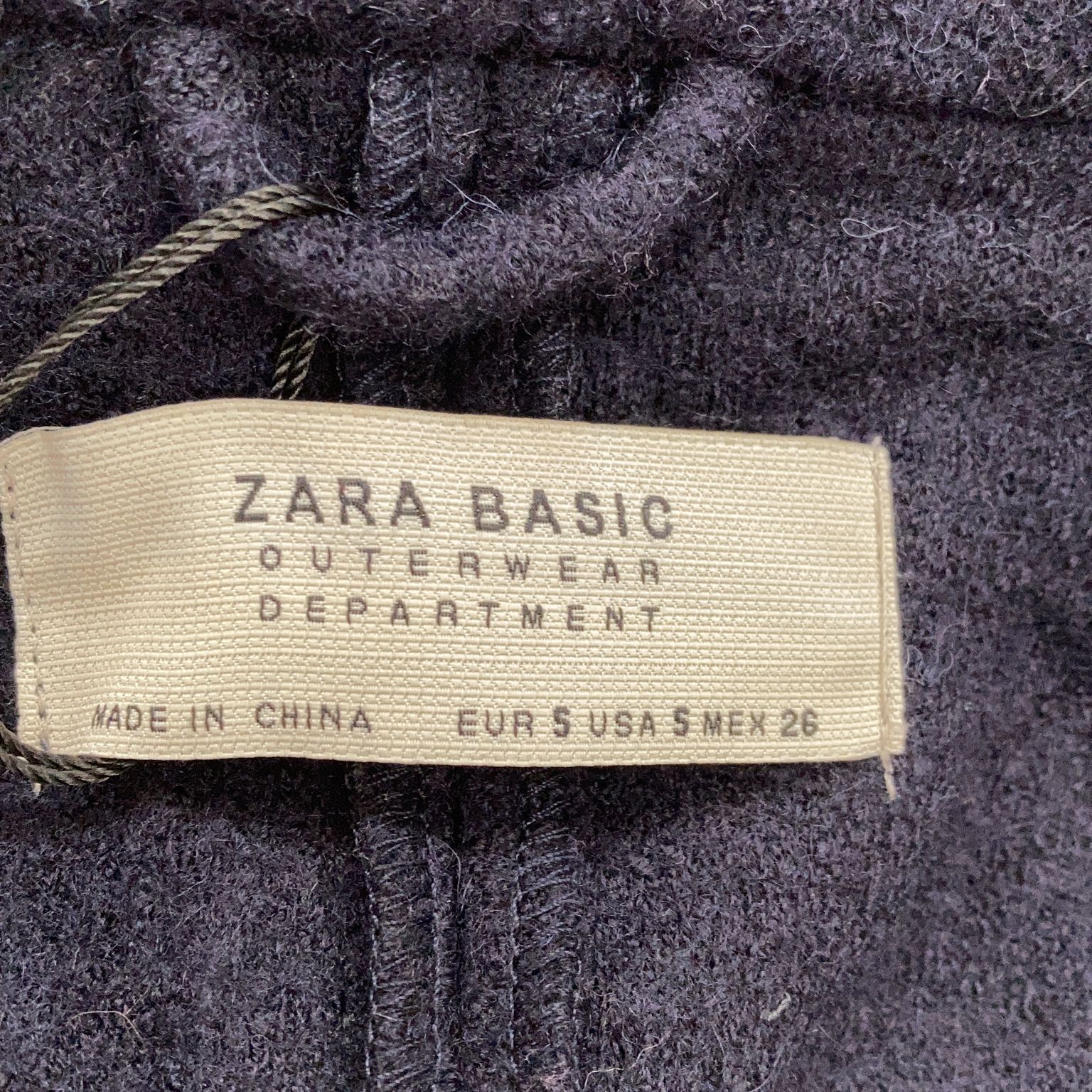 Zara Basic Outerwear