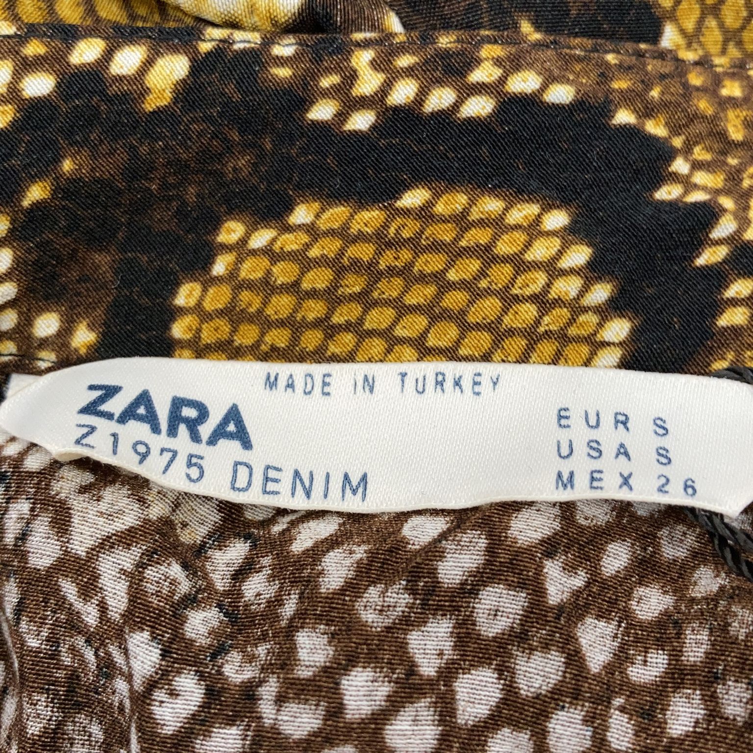 Zara Z1975 Denim