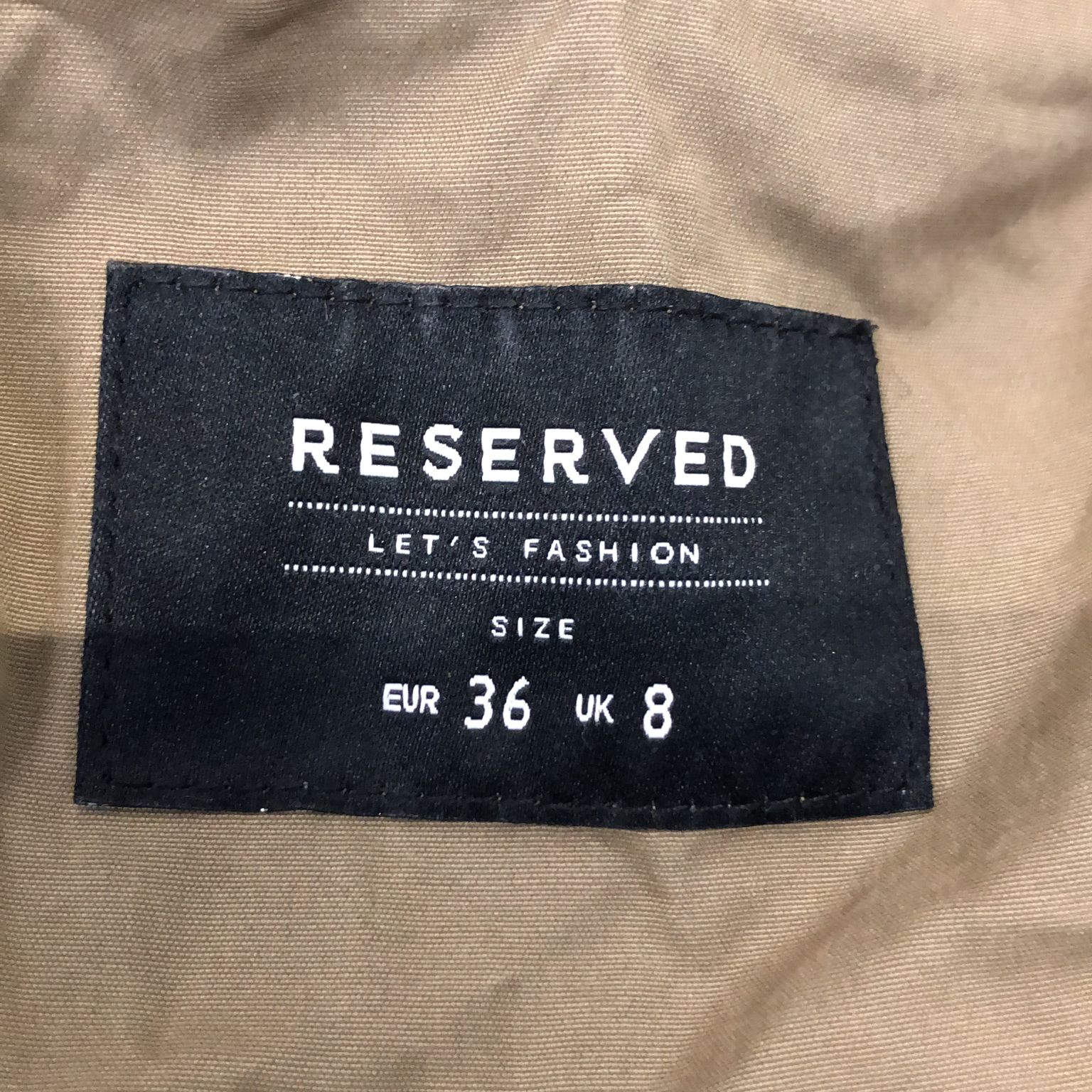 Reserved