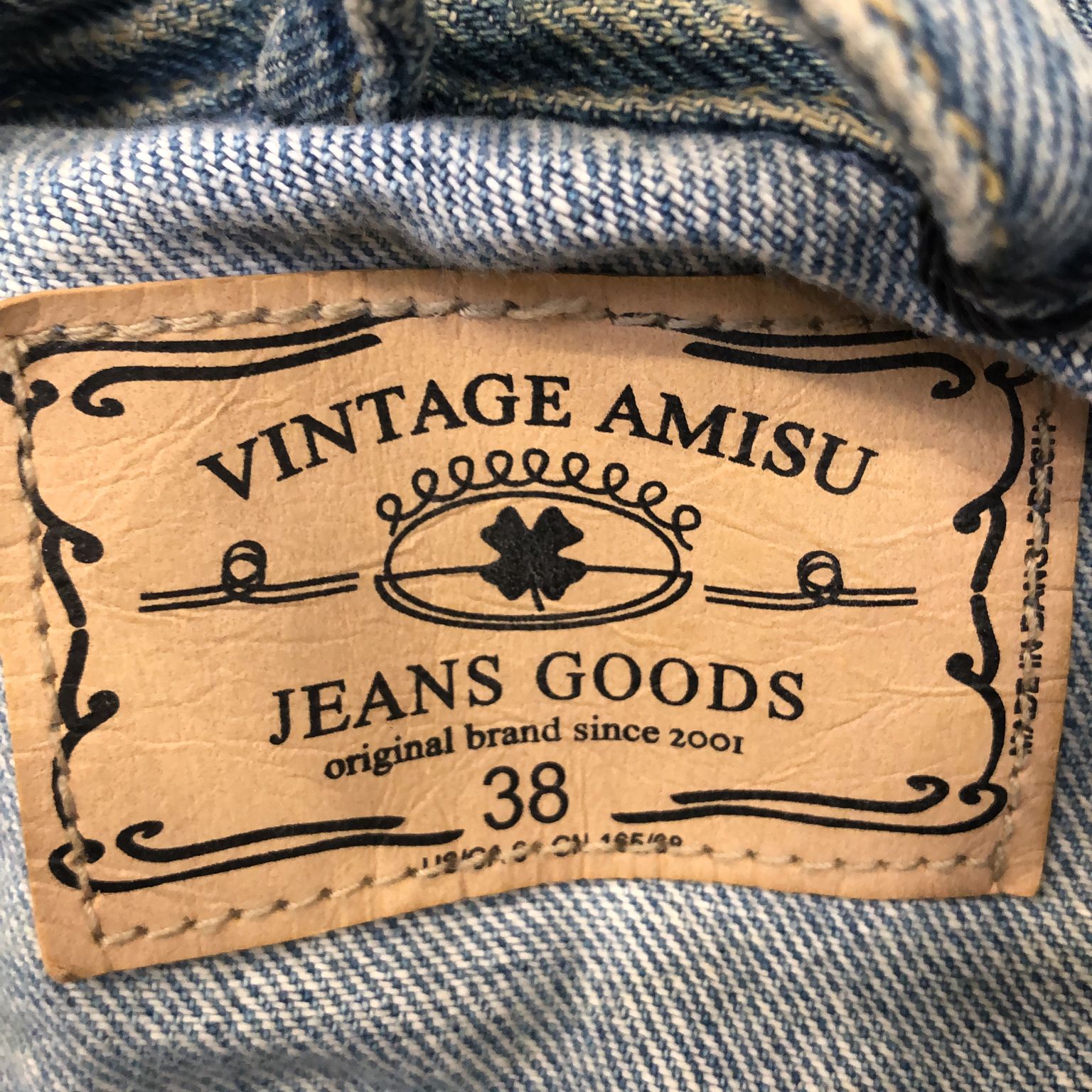 Vintage Amisu Denim Goods