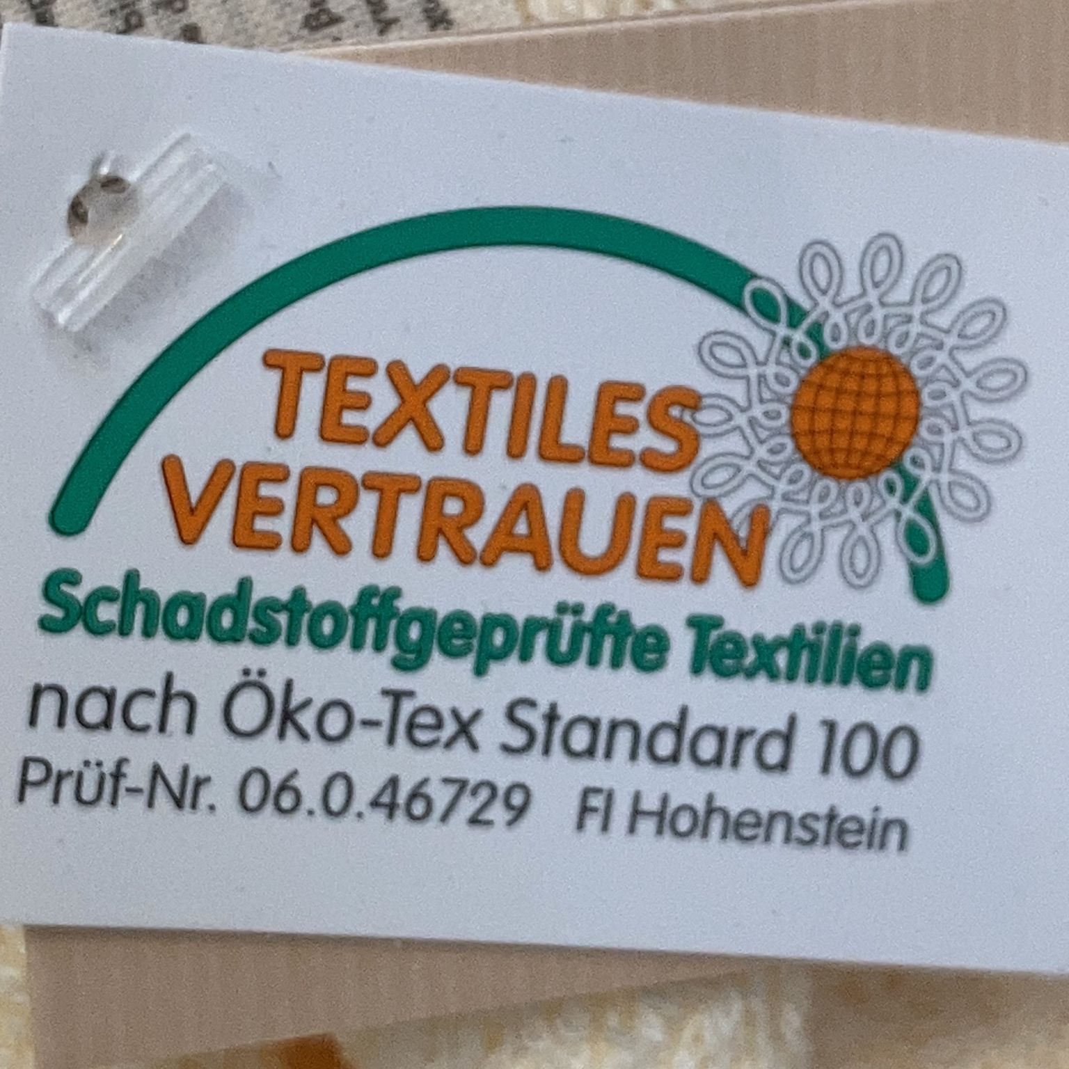 Textiles Vertrauen