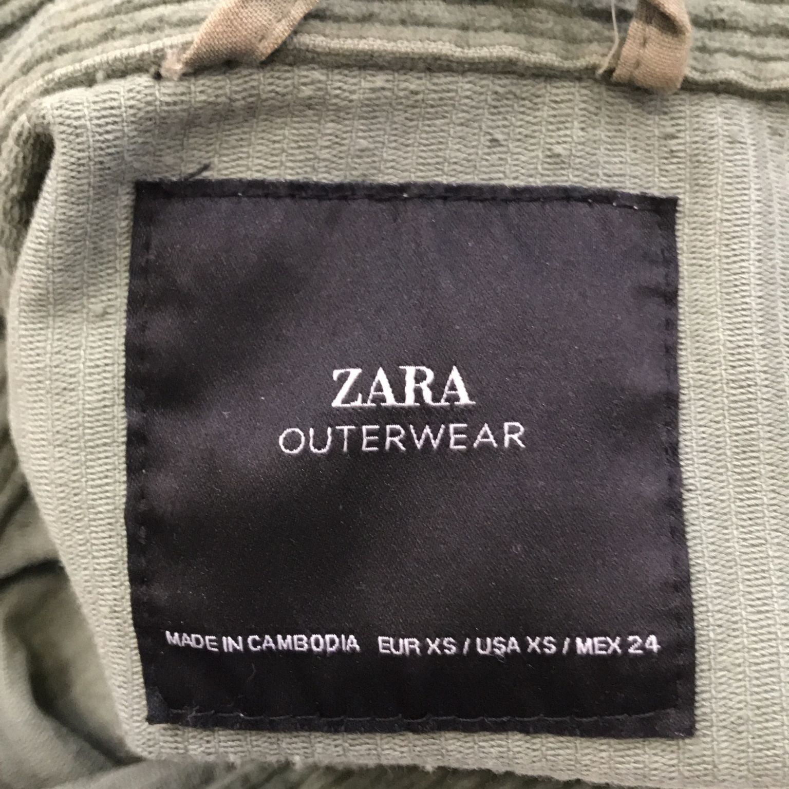 Zara Outerwear