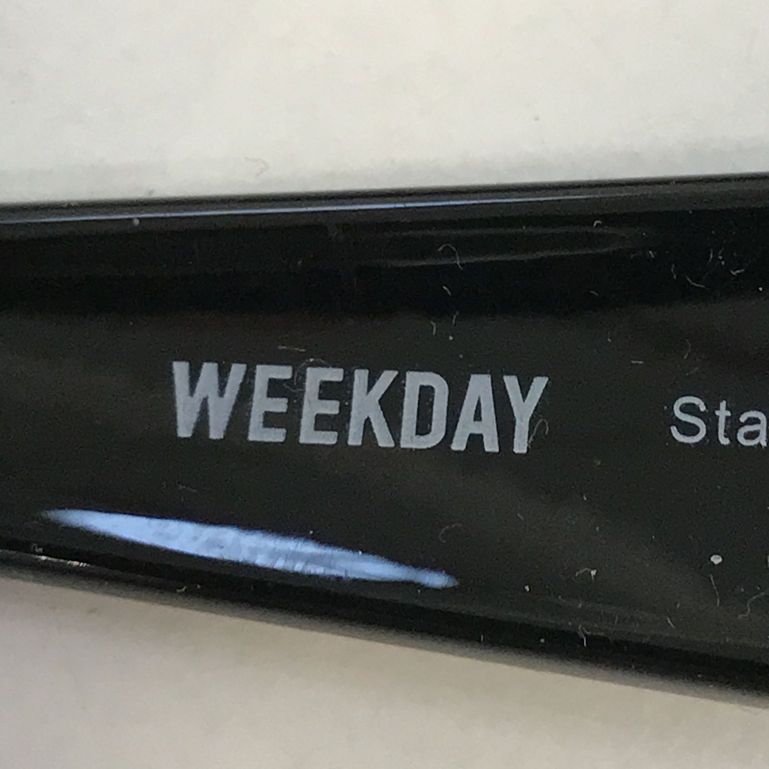 Weekday