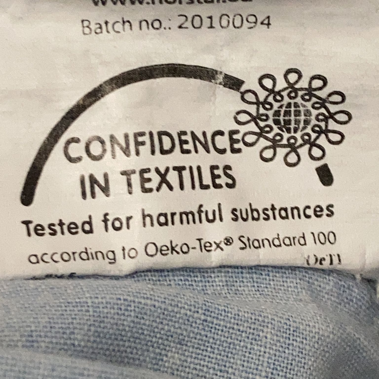 Confidence in Textiles