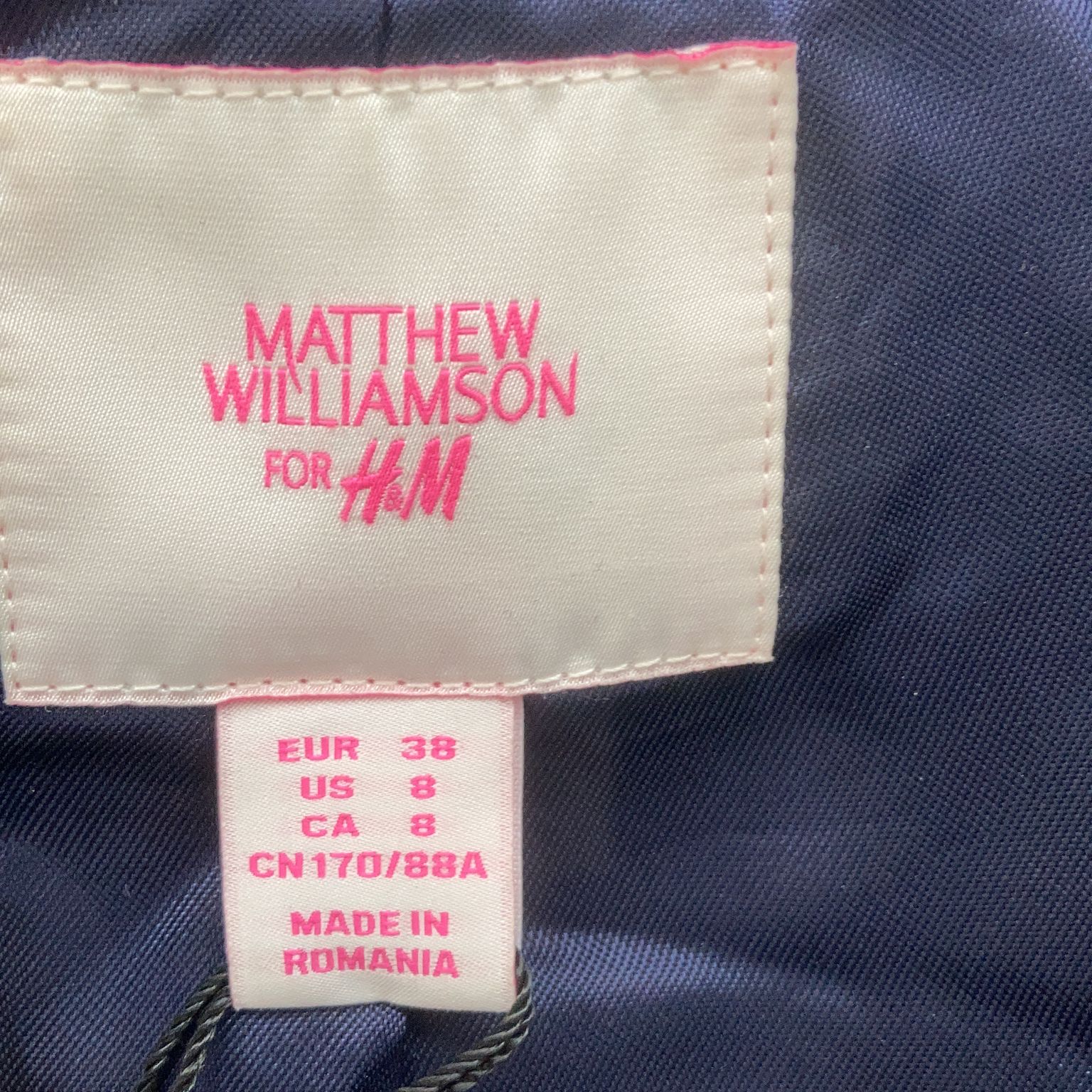 Matthew Williamson for HM