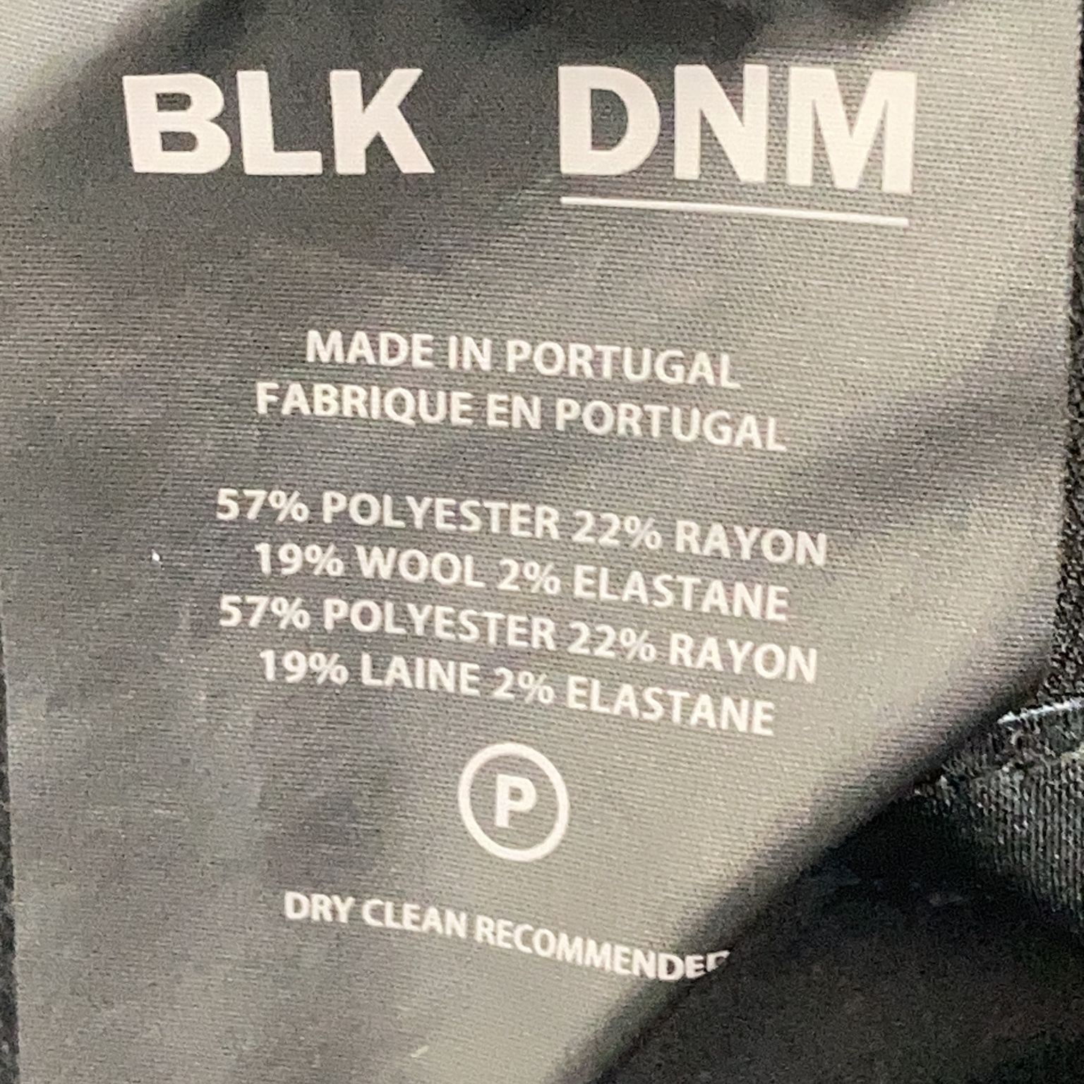 BLK DNM