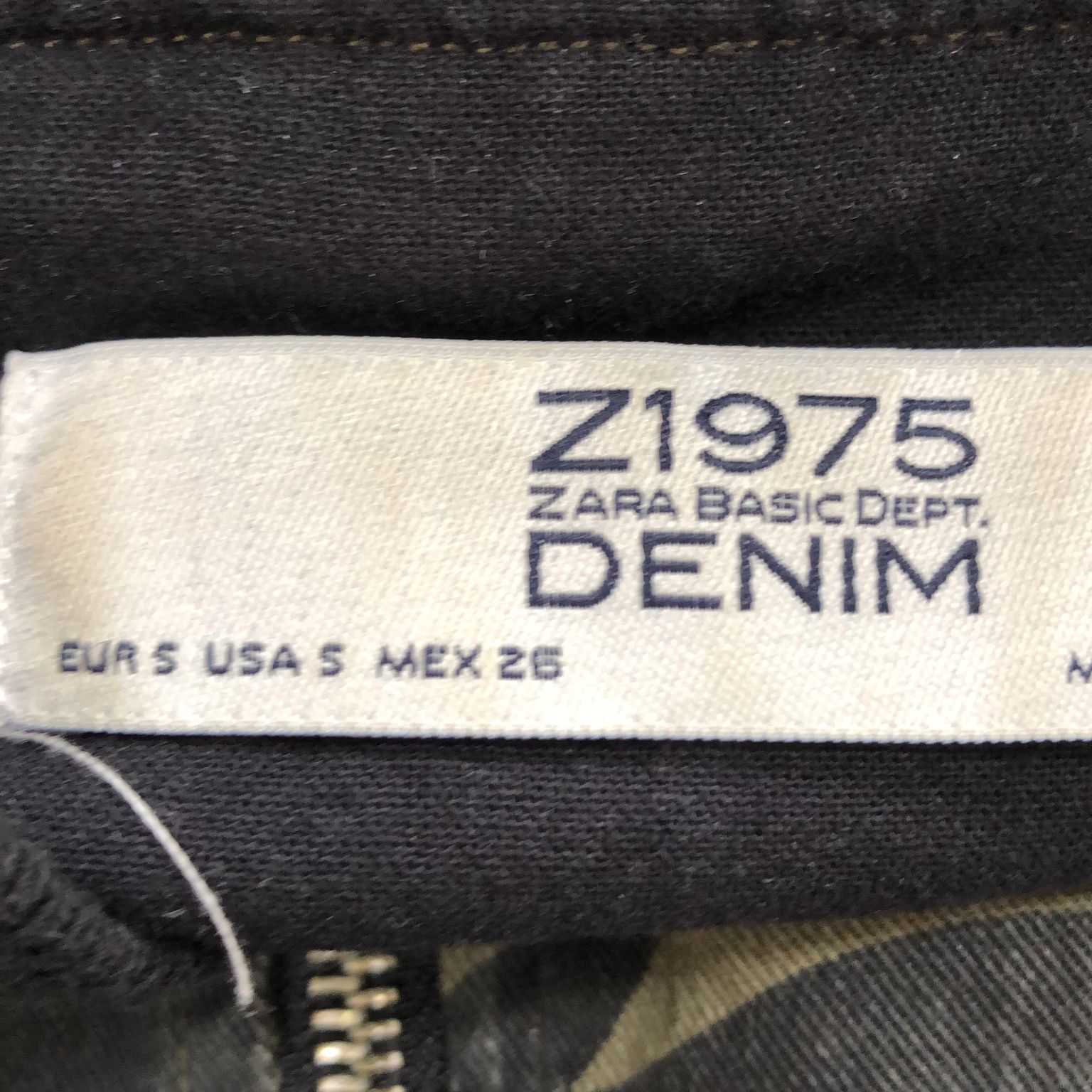 Zara Z1975 Denim