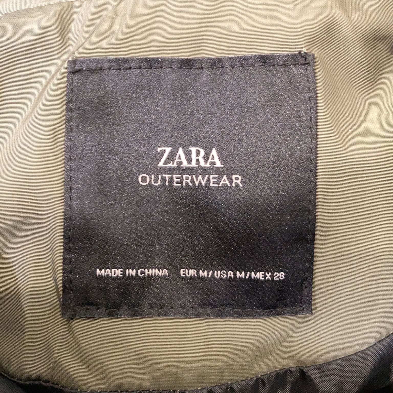 Zara Outerwear