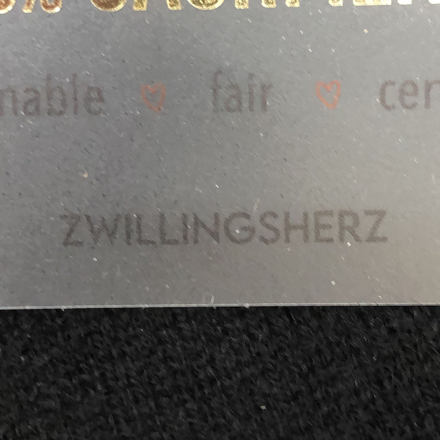 Zwillingsherz