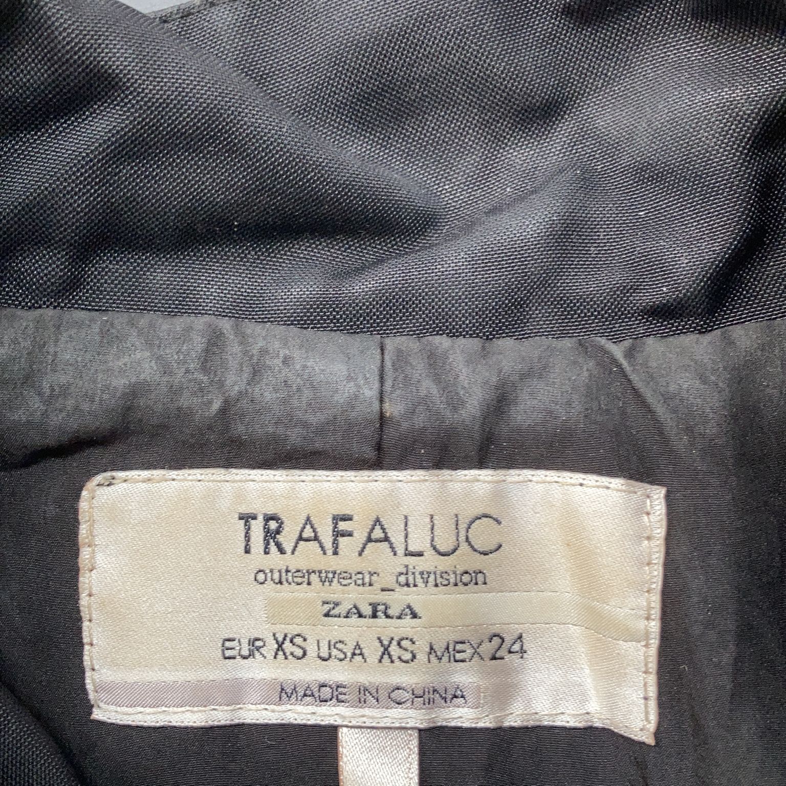 Zara Trafaluc Outerwear