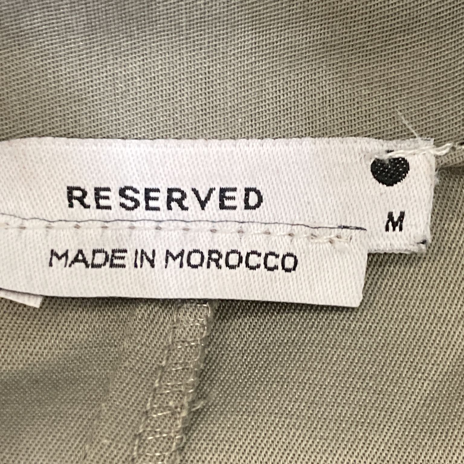 Reserved