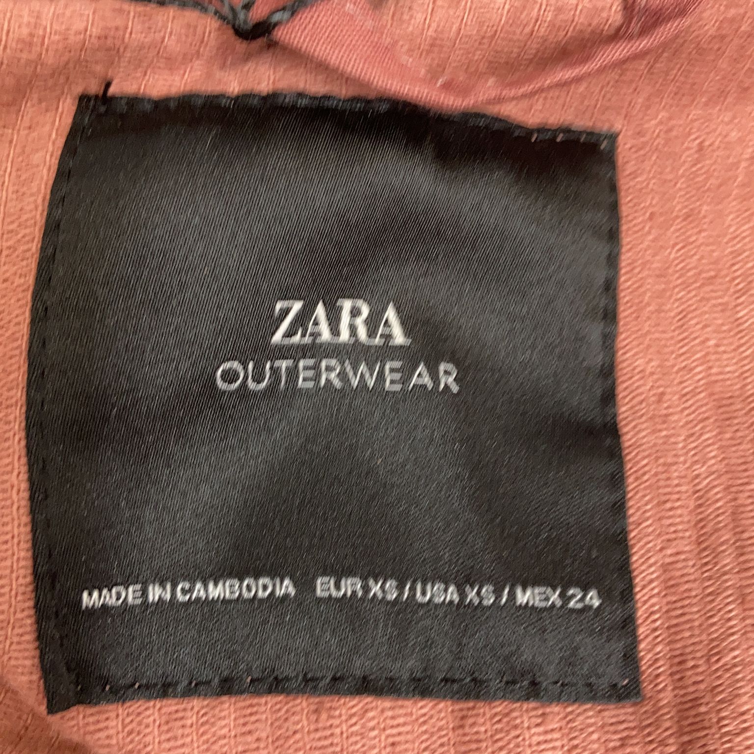 Zara Outerwear