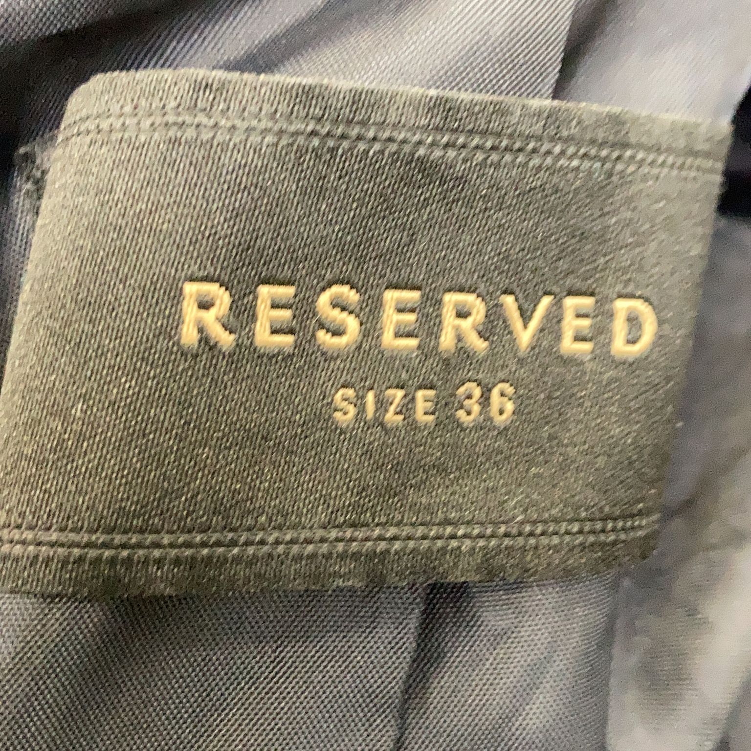 Reserved