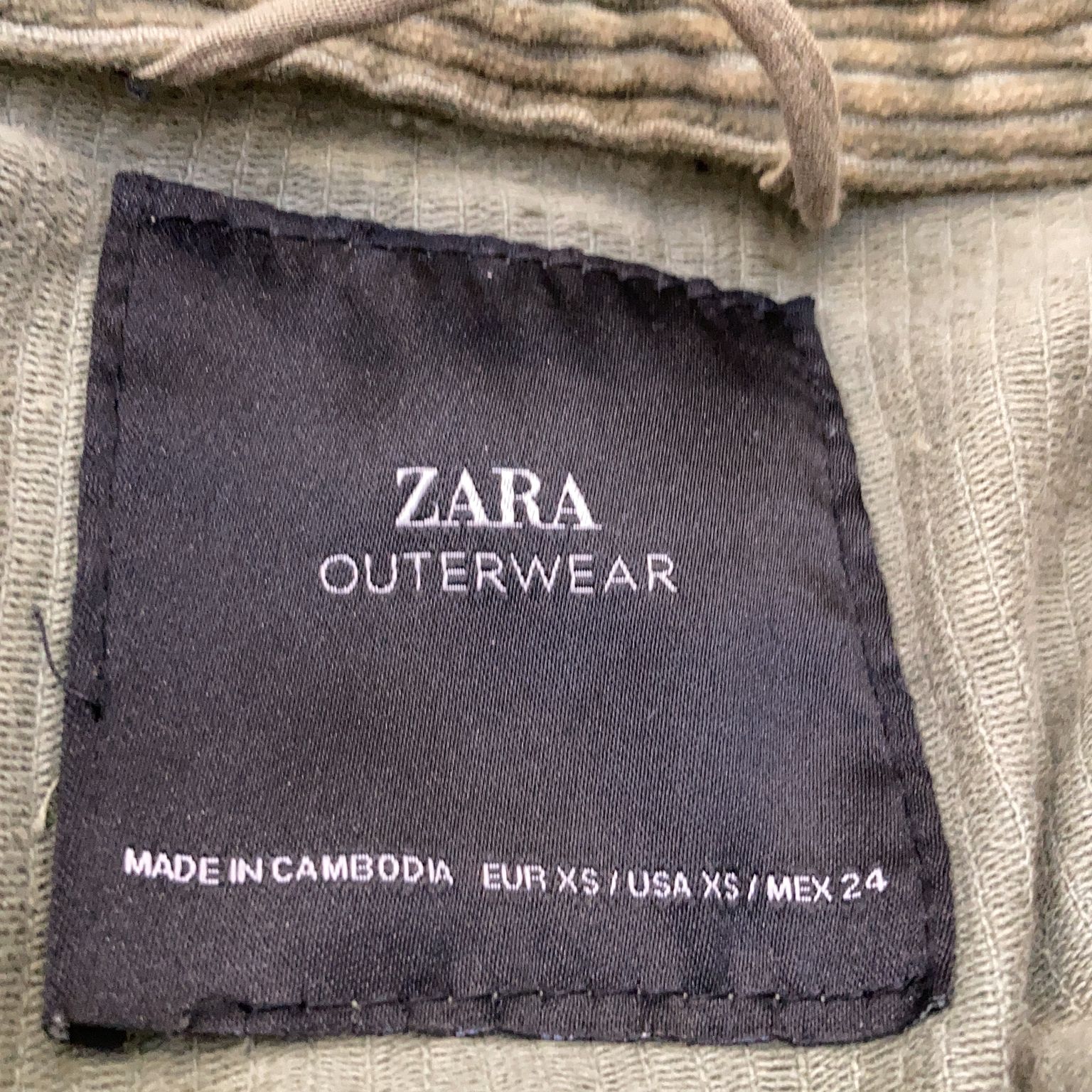 Zara Outerwear