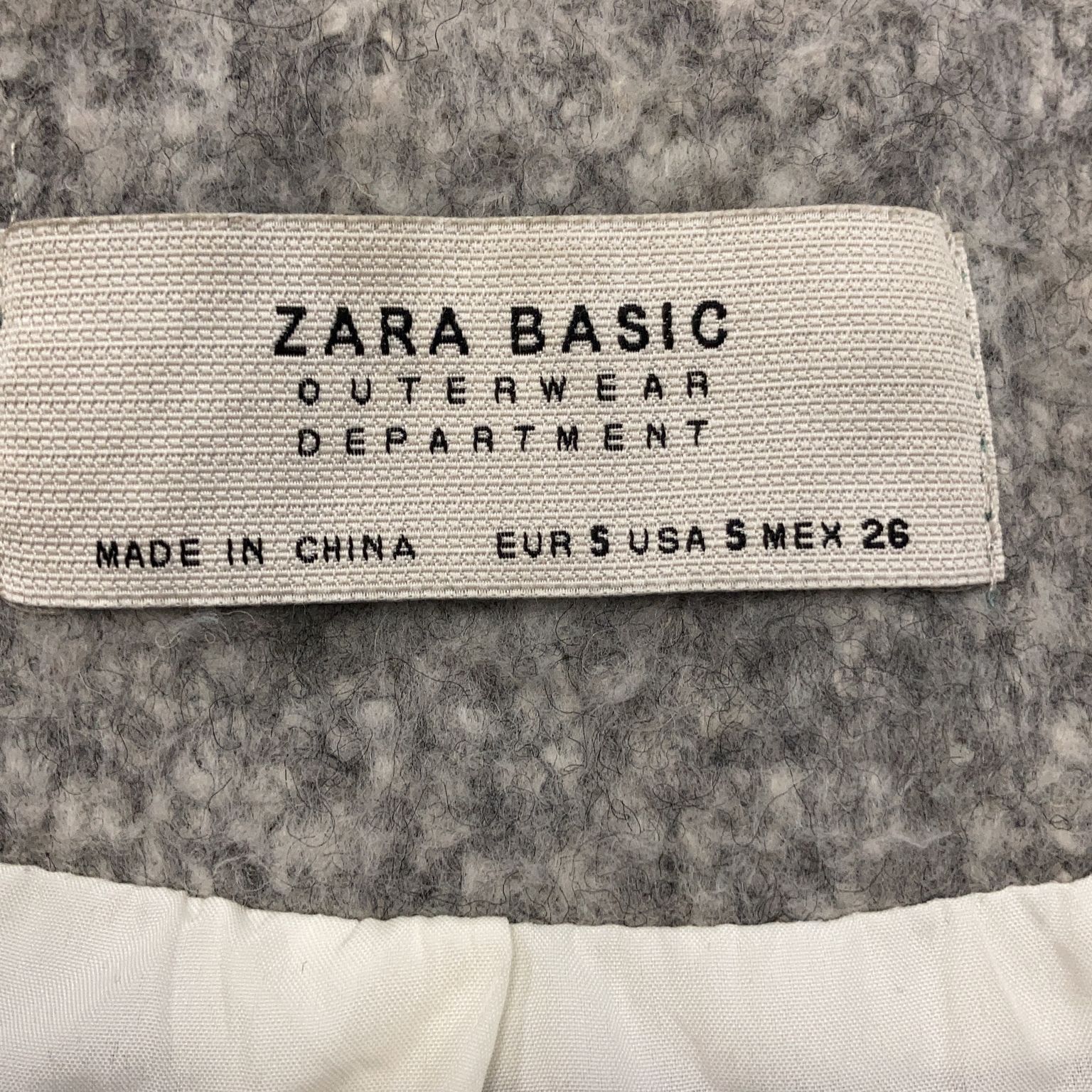 Zara Basic Outerwear