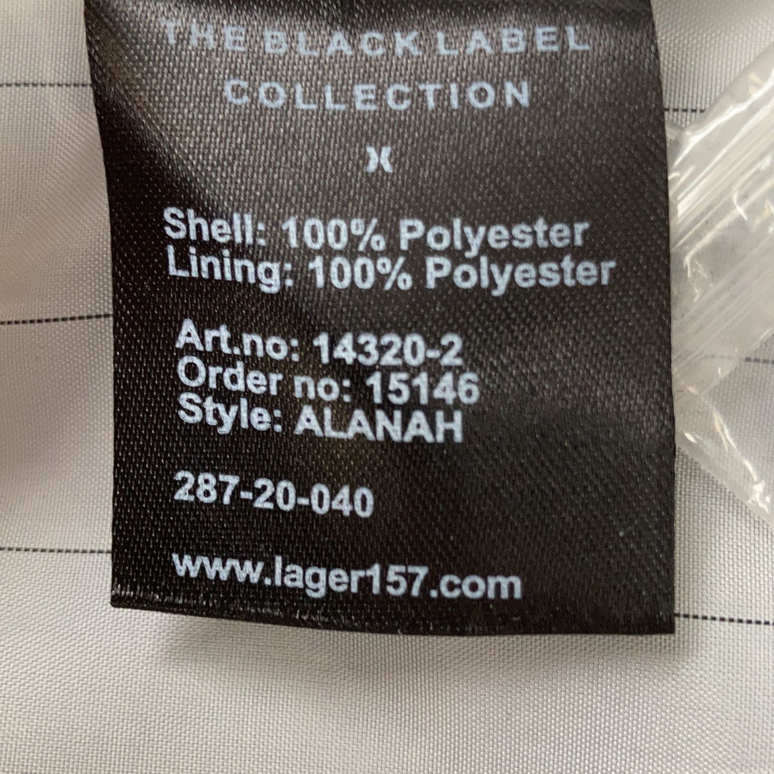 The Black Label Collection Lager 157