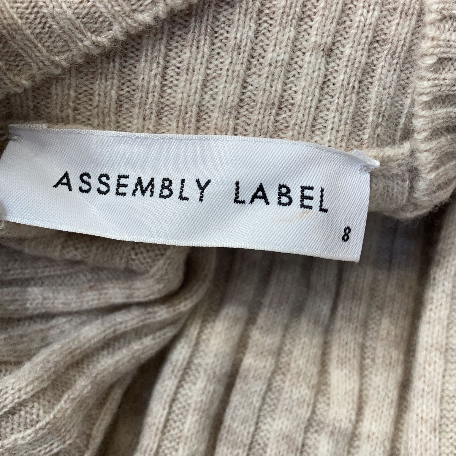 Assembly Label