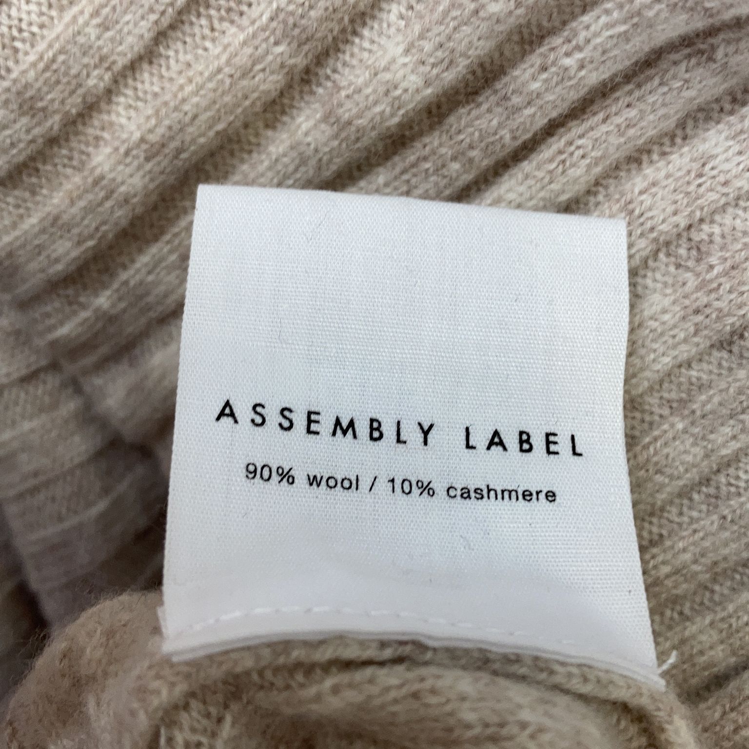 Assembly Label