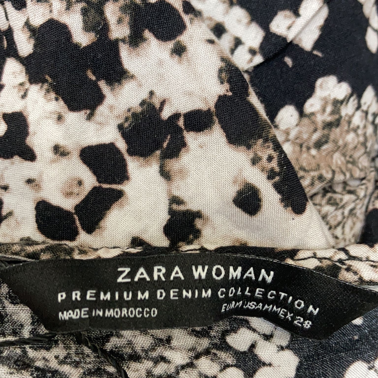 Zara Woman Denim Collection