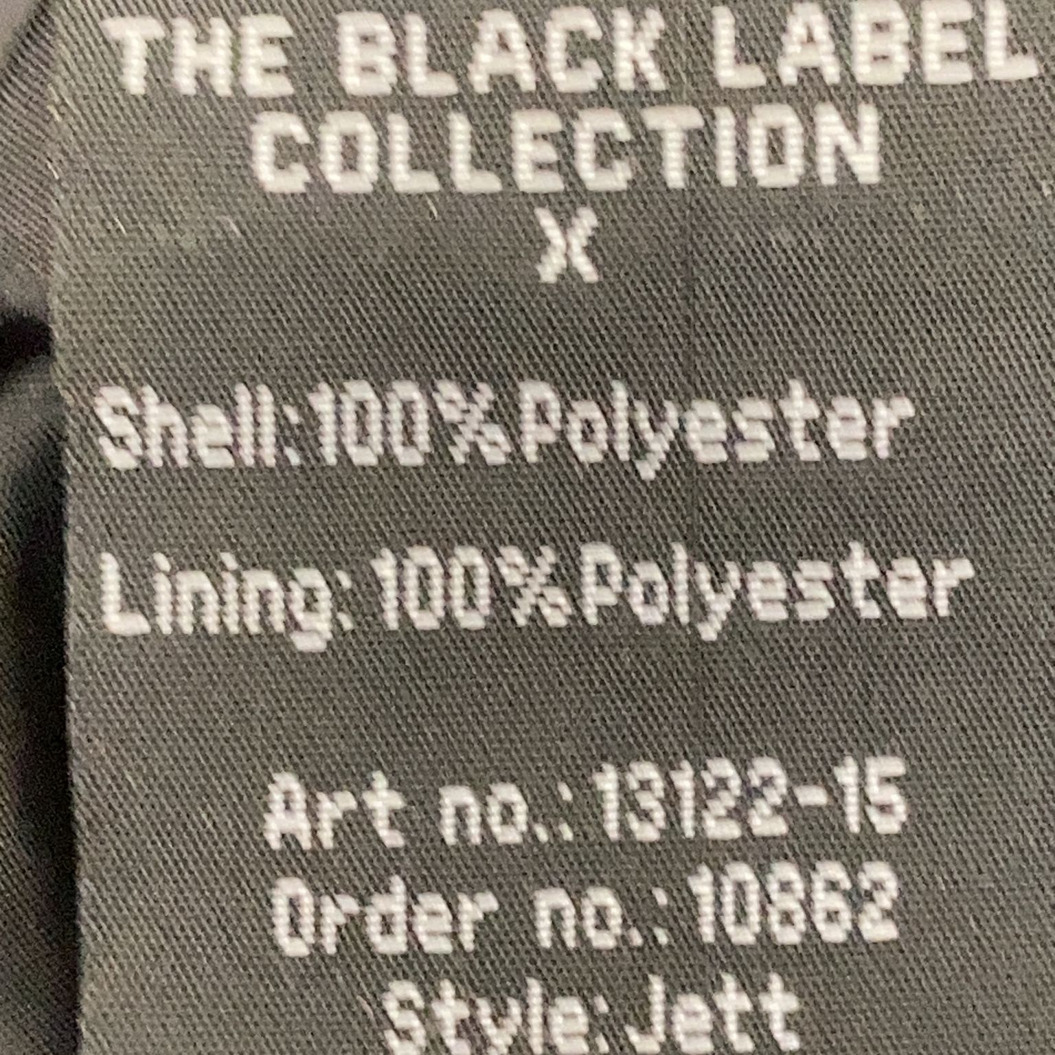 The Black Label Collection Lager 157