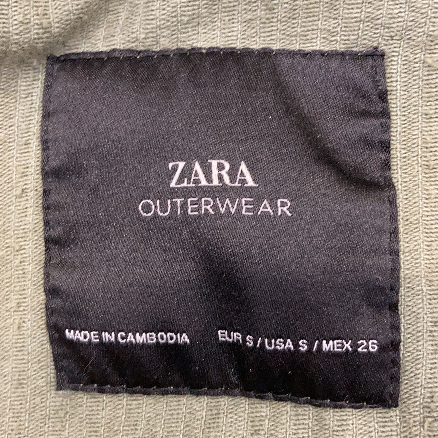 Zara Outerwear