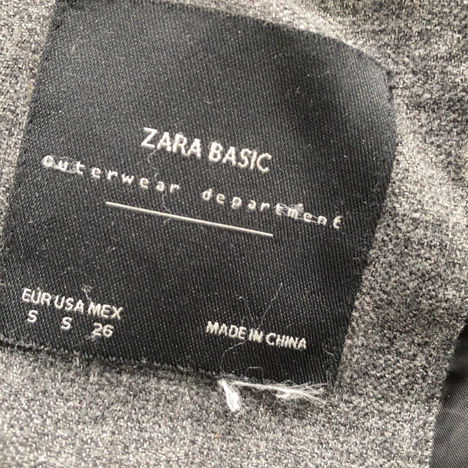 Zara Basic Outerwear