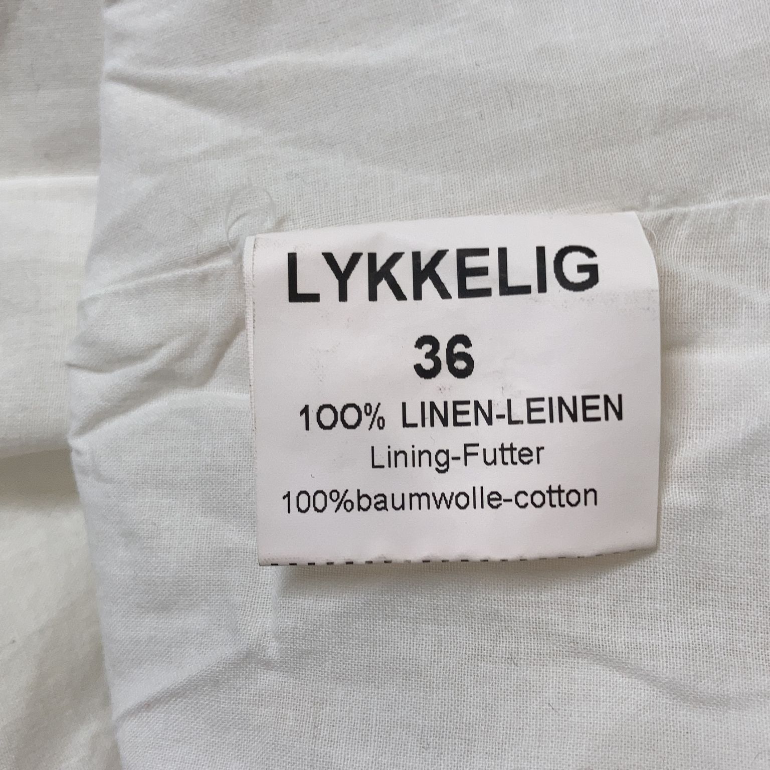 Lykkelig