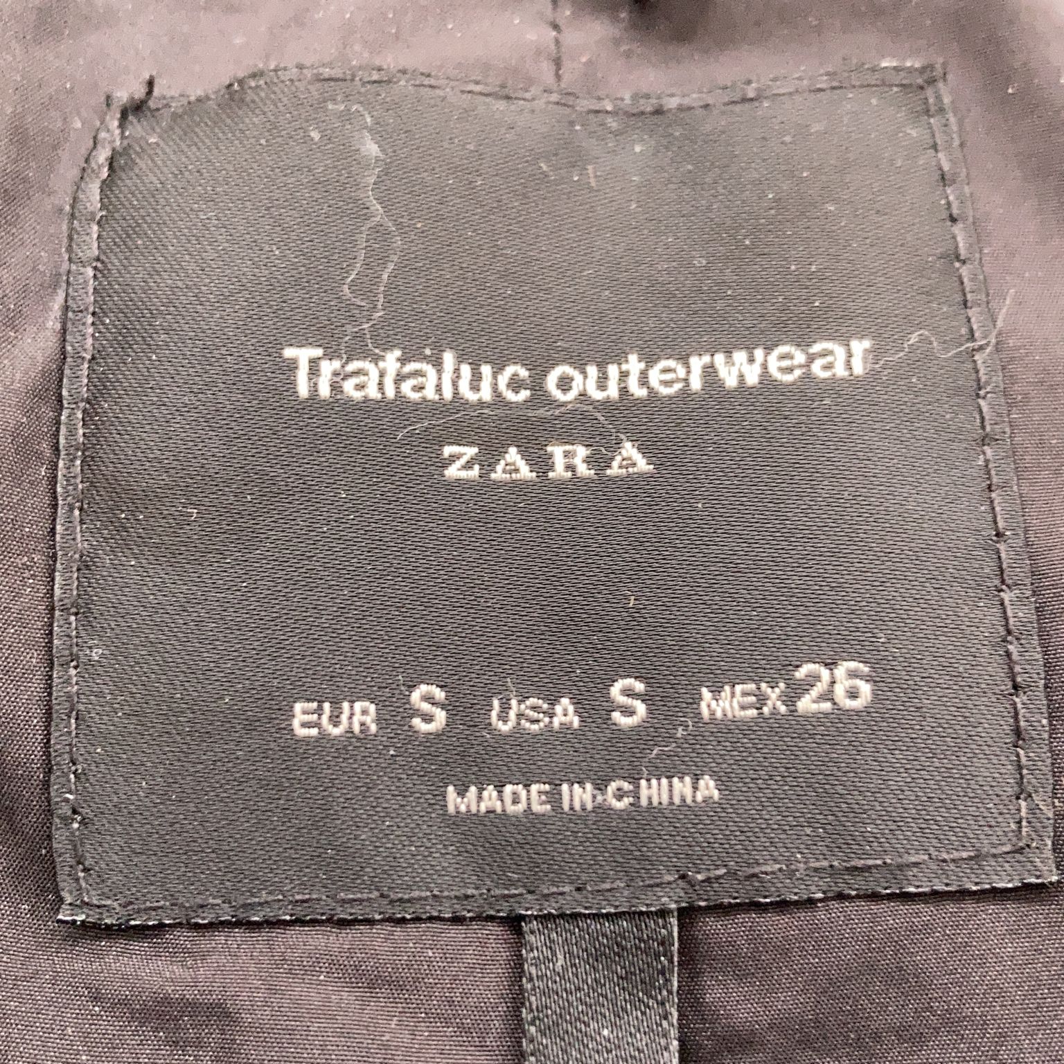 Zara Trafaluc Outerwear