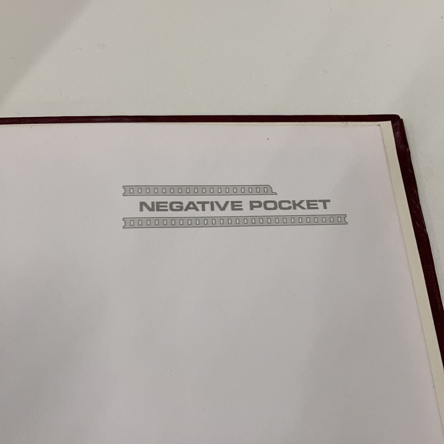 Negative Pocket