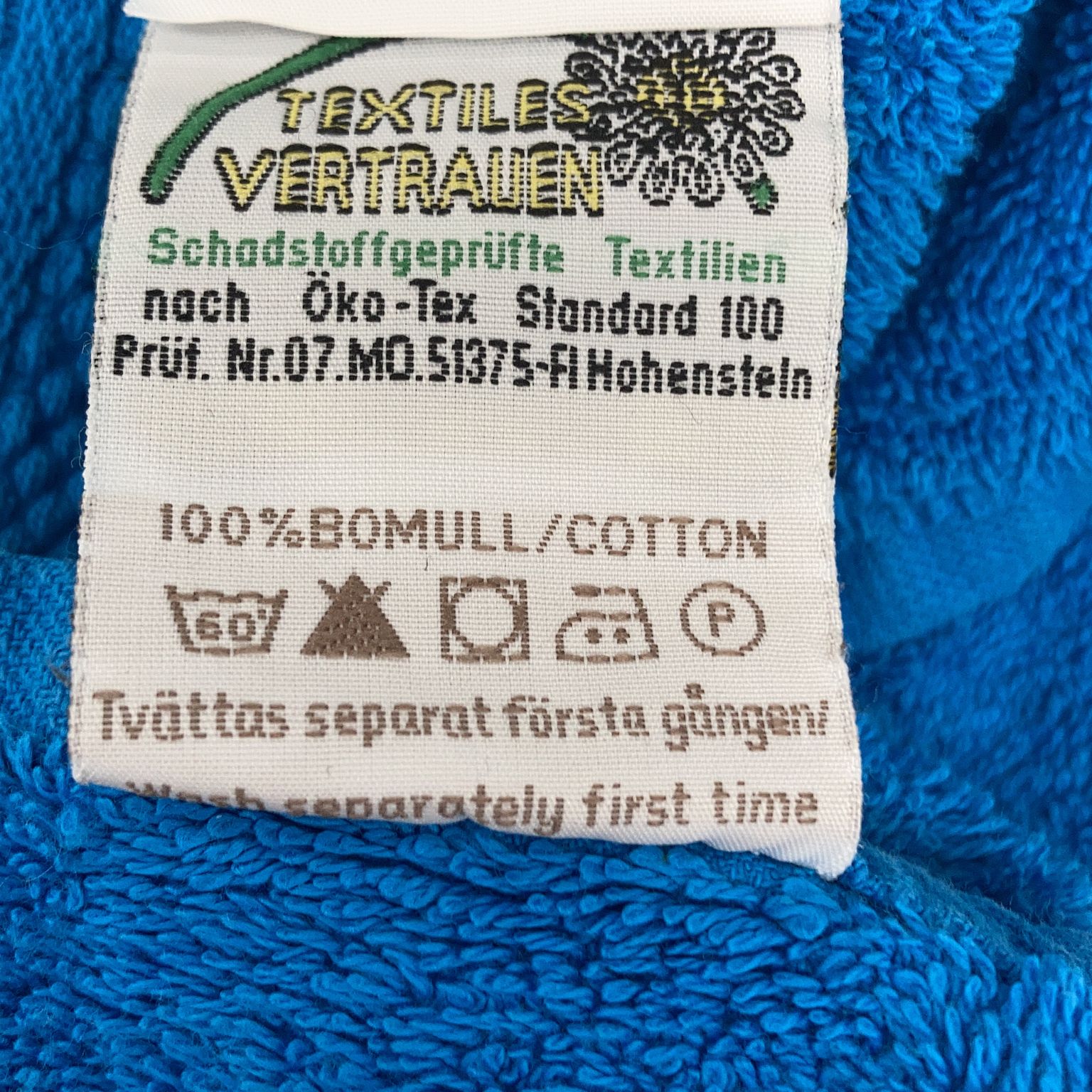 Textiles Vertrauen