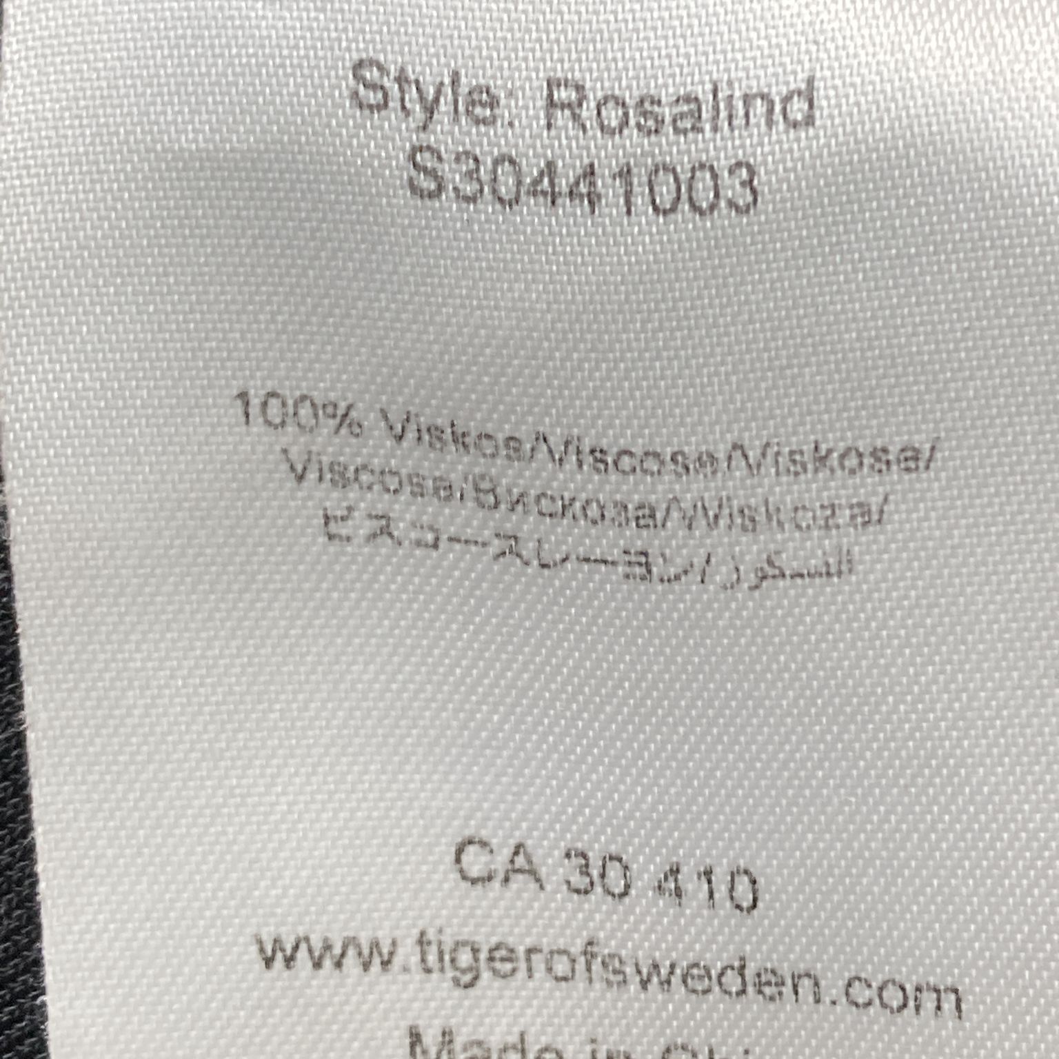 Tiger of Sweden