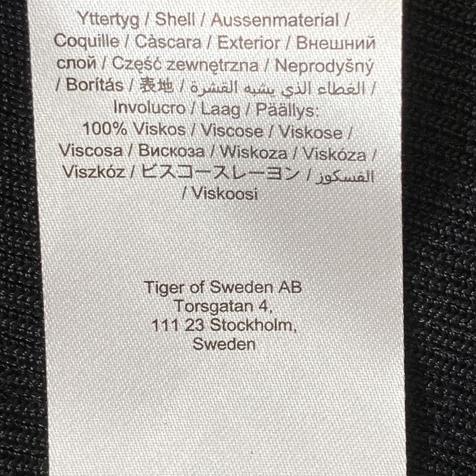 Tiger of Sweden