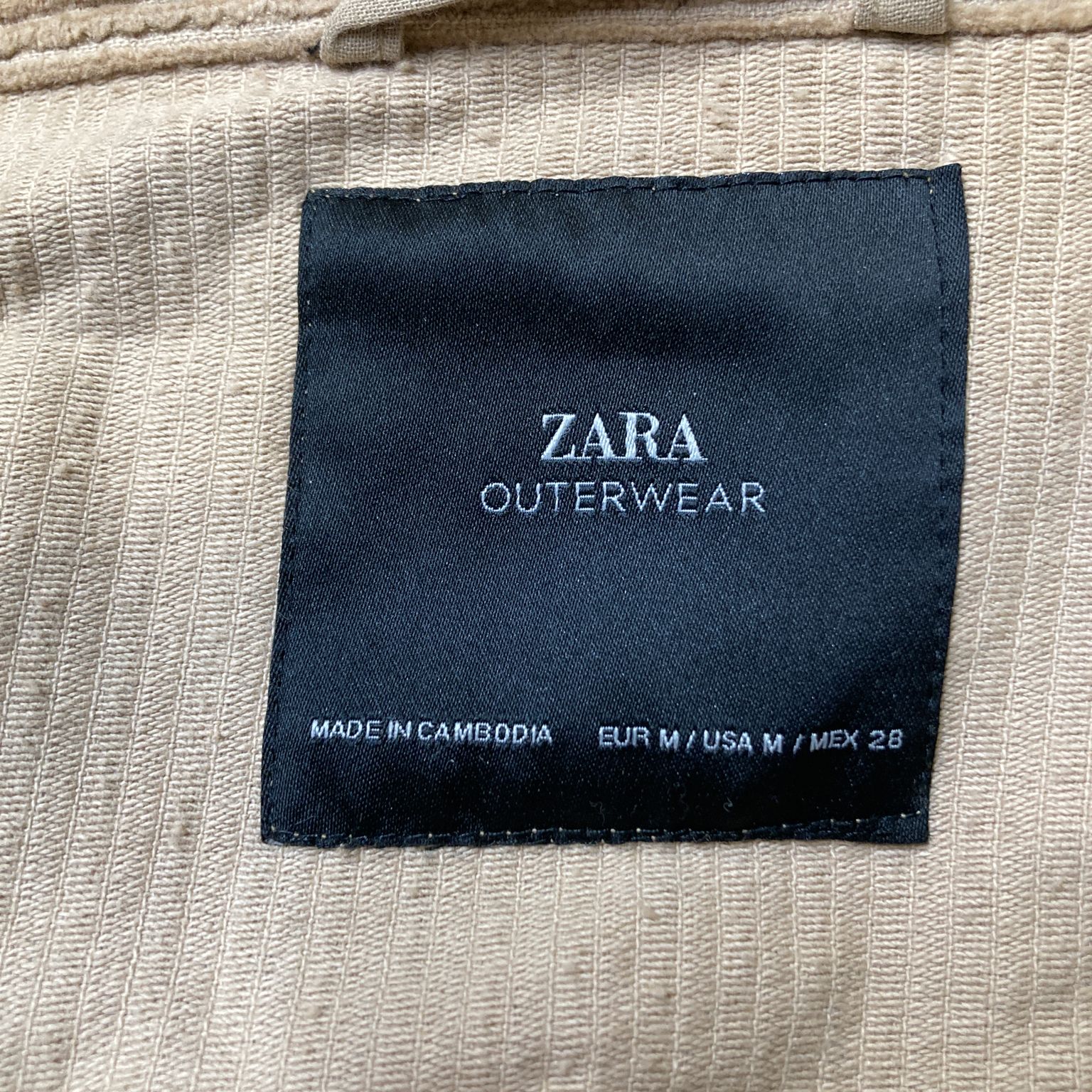 Zara Outerwear